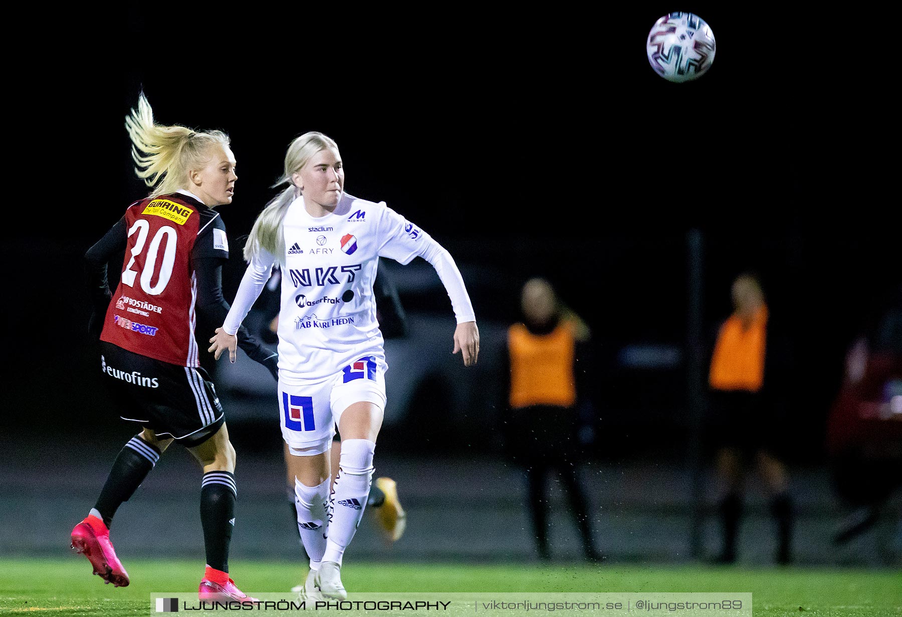 Lidköpings FK-Kvarnsvedens IK 2-3,dam,Dinaplanen,Lidköping,Sverige,Fotboll,,2020,243483