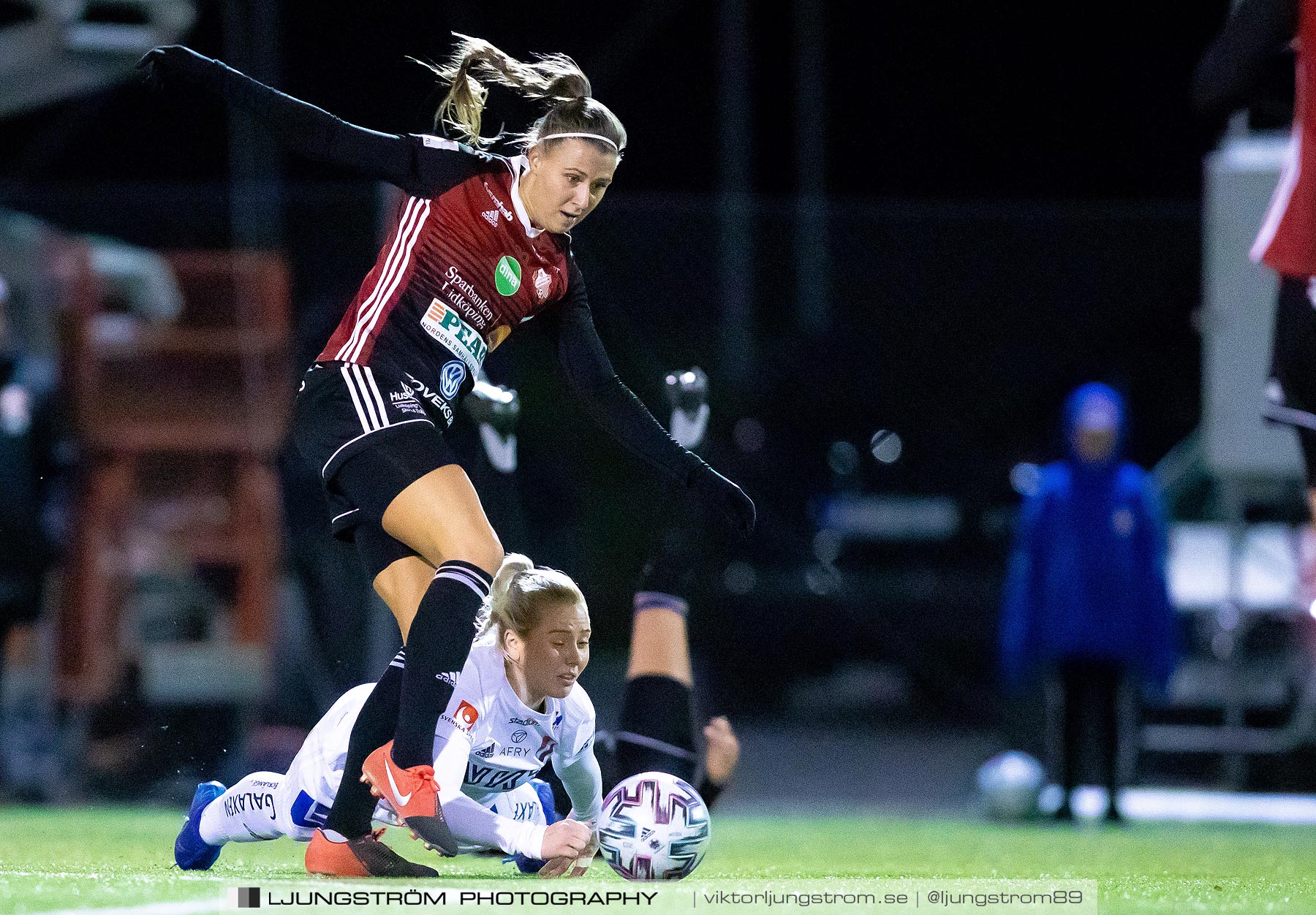 Lidköpings FK-Kvarnsvedens IK 2-3,dam,Dinaplanen,Lidköping,Sverige,Fotboll,,2020,243494