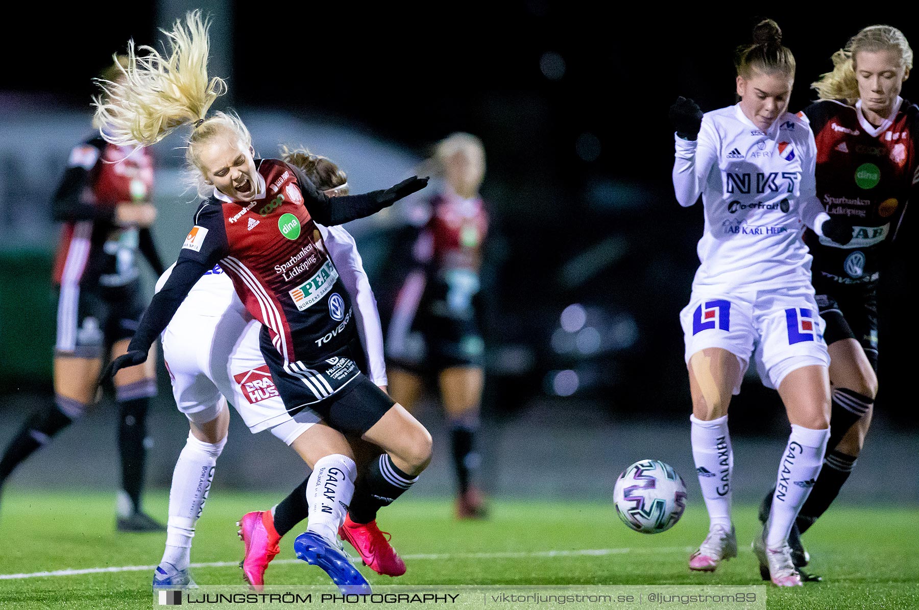 Lidköpings FK-Kvarnsvedens IK 2-3,dam,Dinaplanen,Lidköping,Sverige,Fotboll,,2020,243498