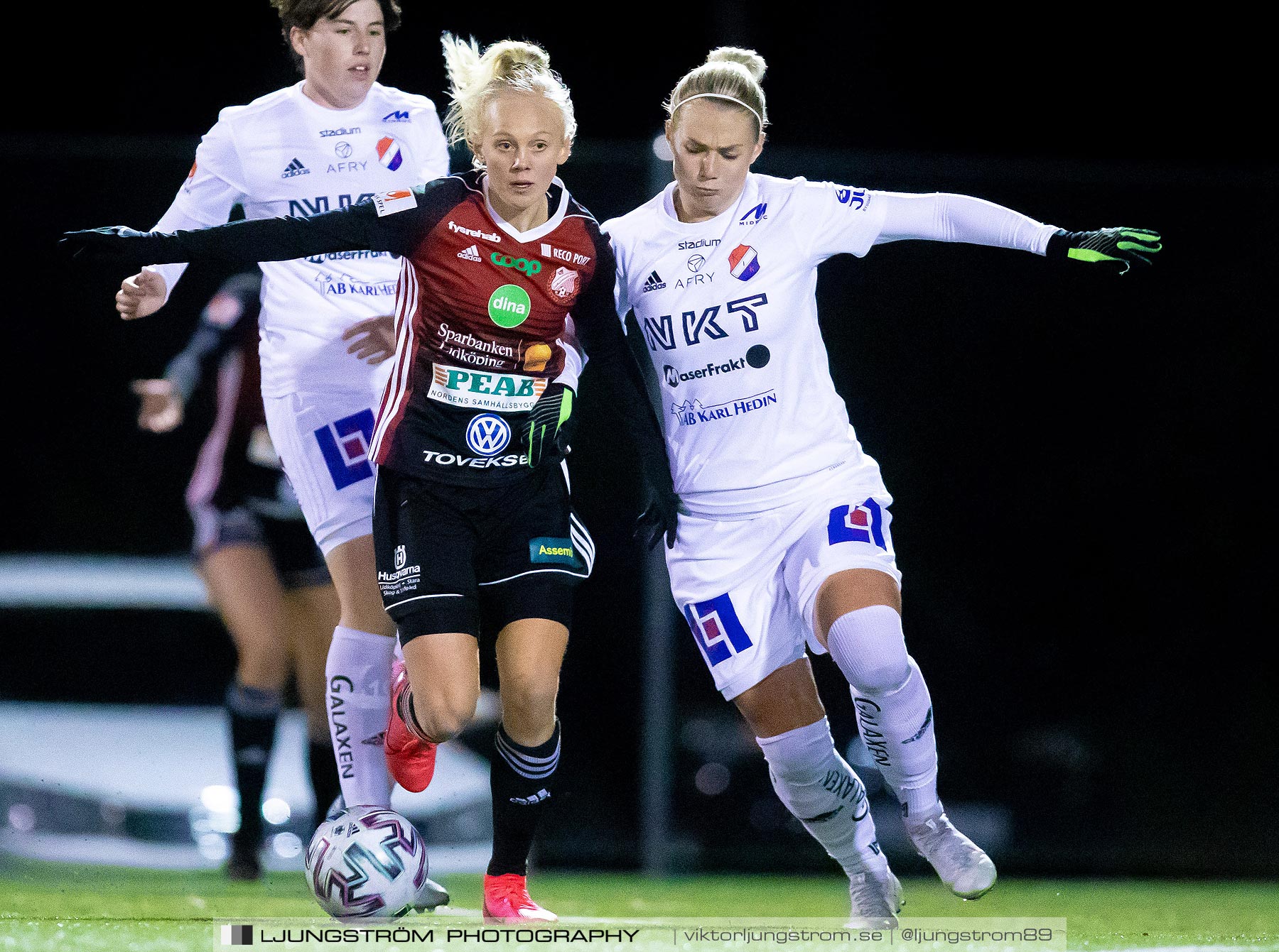 Lidköpings FK-Kvarnsvedens IK 2-3,dam,Dinaplanen,Lidköping,Sverige,Fotboll,,2020,243507