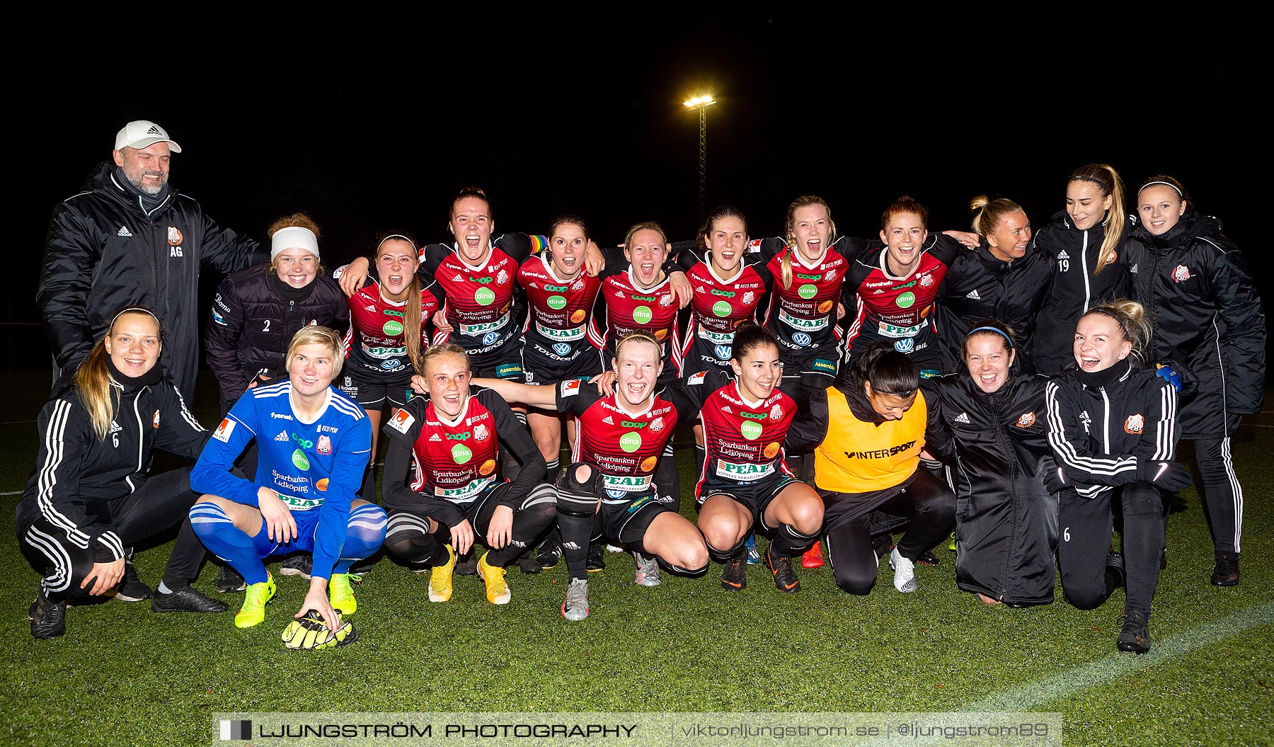 Lidköpings FK-AIK 0-2,dam,Dinaplanen,Lidköping,Sverige,Fotboll,,2020,245379