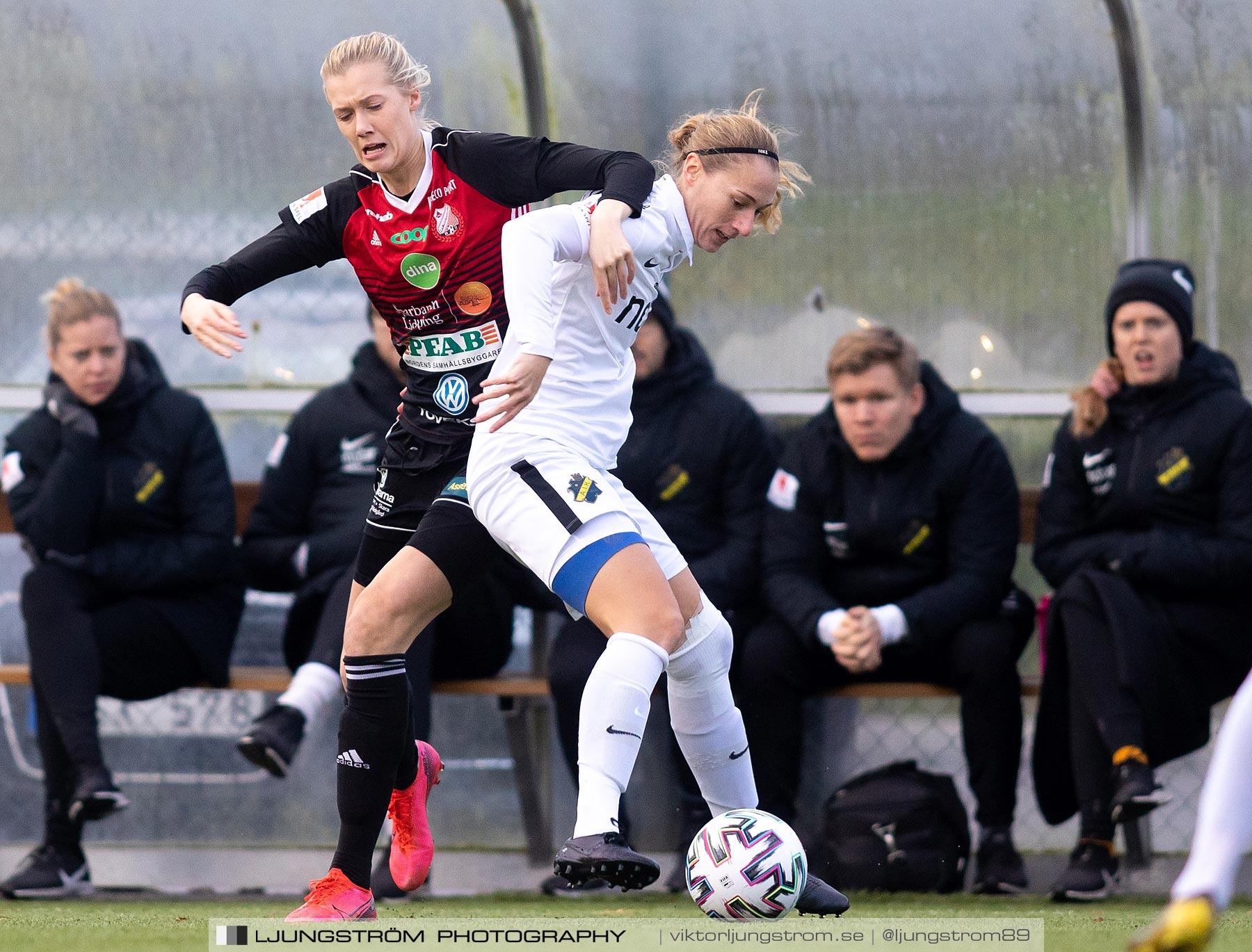 Lidköpings FK-AIK 0-2,dam,Dinaplanen,Lidköping,Sverige,Fotboll,,2020,245707