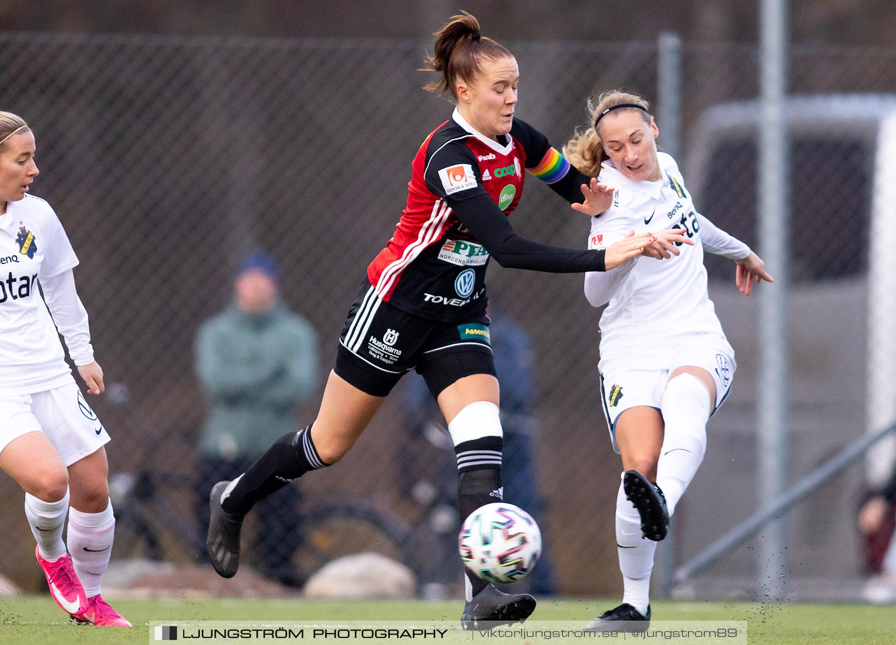 Lidköpings FK-AIK 0-2,dam,Dinaplanen,Lidköping,Sverige,Fotboll,,2020,245719