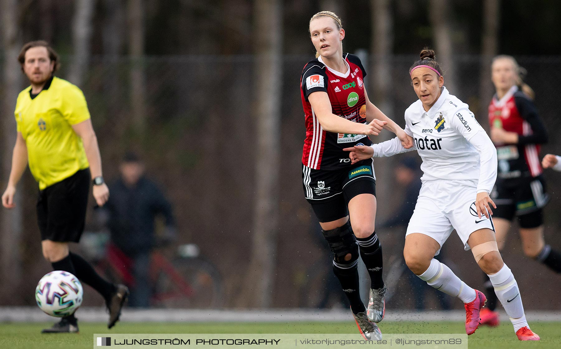 Lidköpings FK-AIK 0-2,dam,Dinaplanen,Lidköping,Sverige,Fotboll,,2020,245722