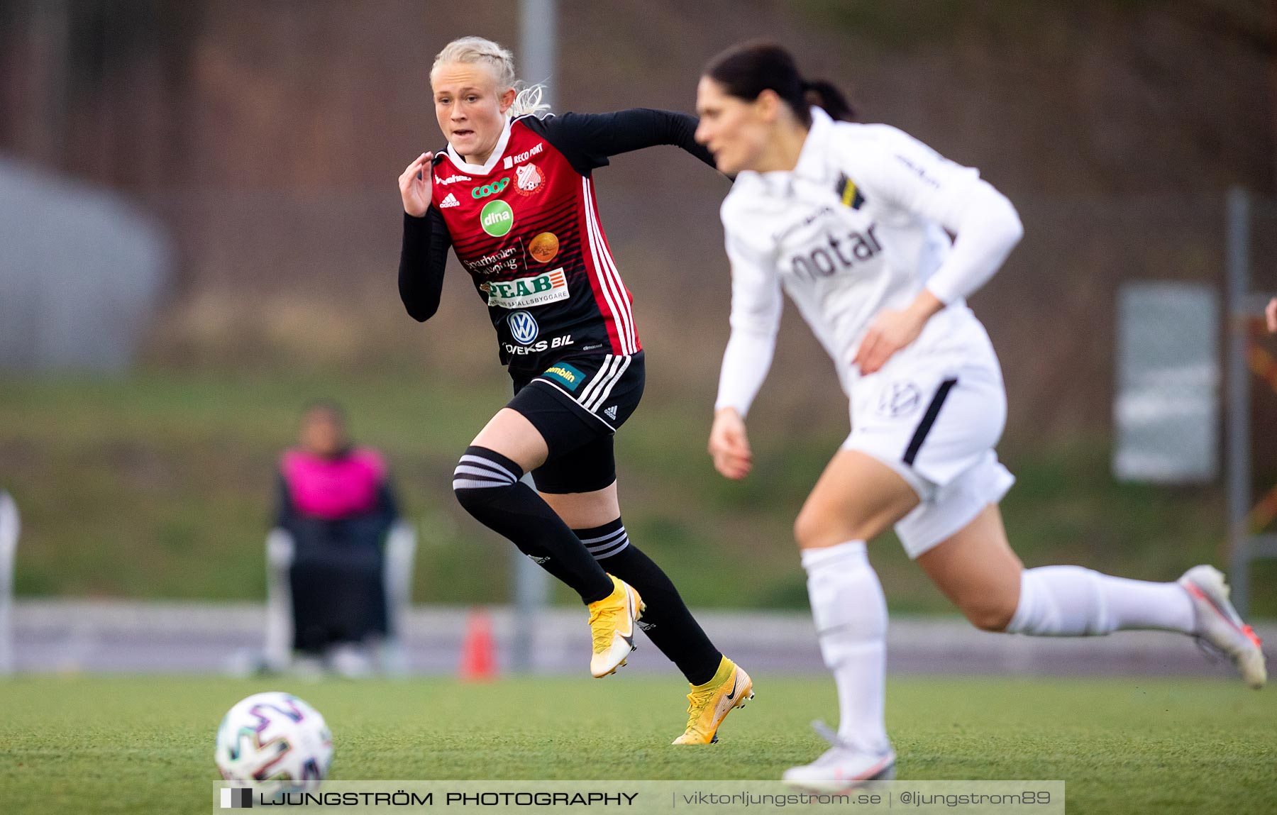 Lidköpings FK-AIK 0-2,dam,Dinaplanen,Lidköping,Sverige,Fotboll,,2020,245723