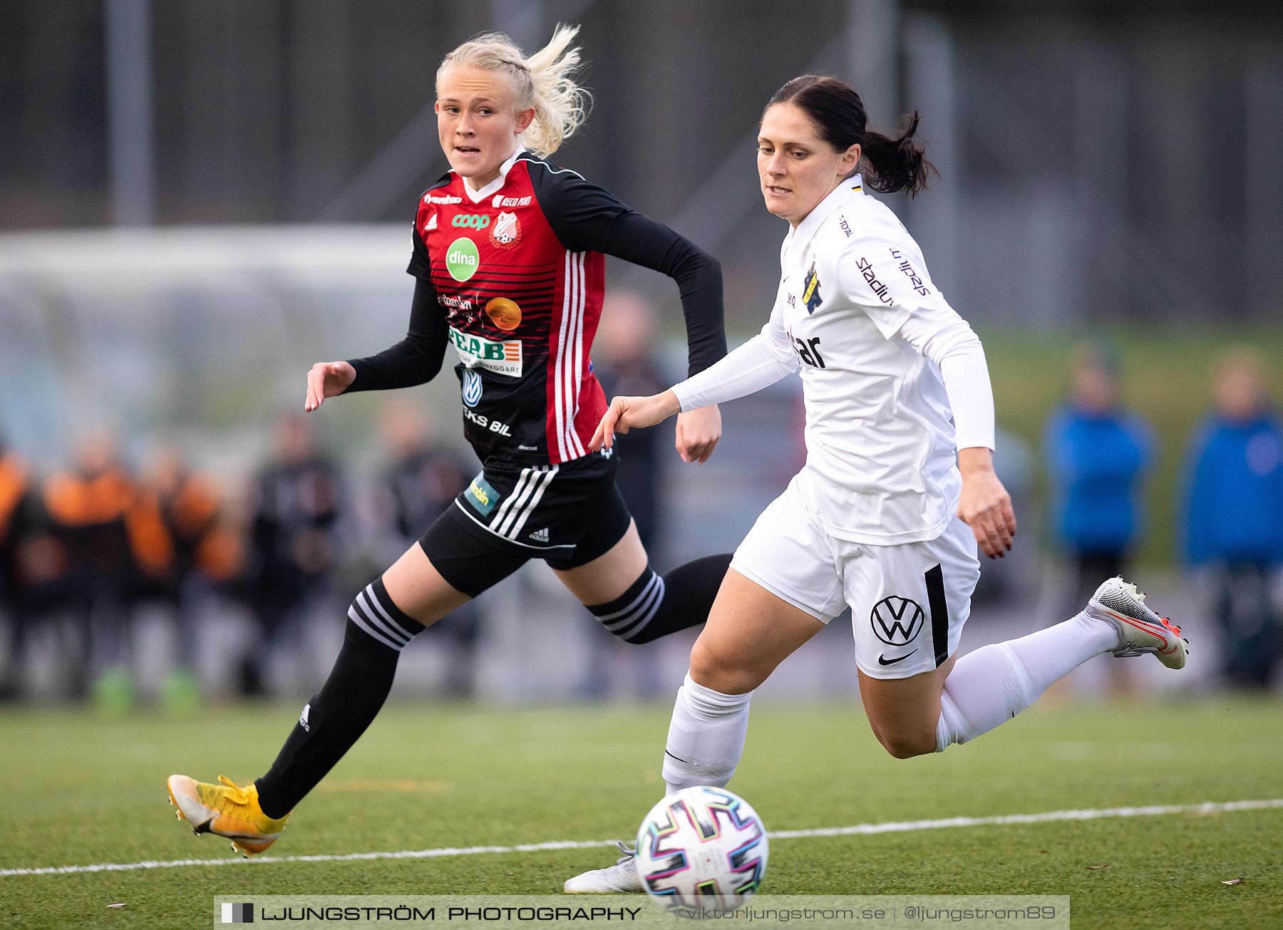 Lidköpings FK-AIK 0-2,dam,Dinaplanen,Lidköping,Sverige,Fotboll,,2020,245726