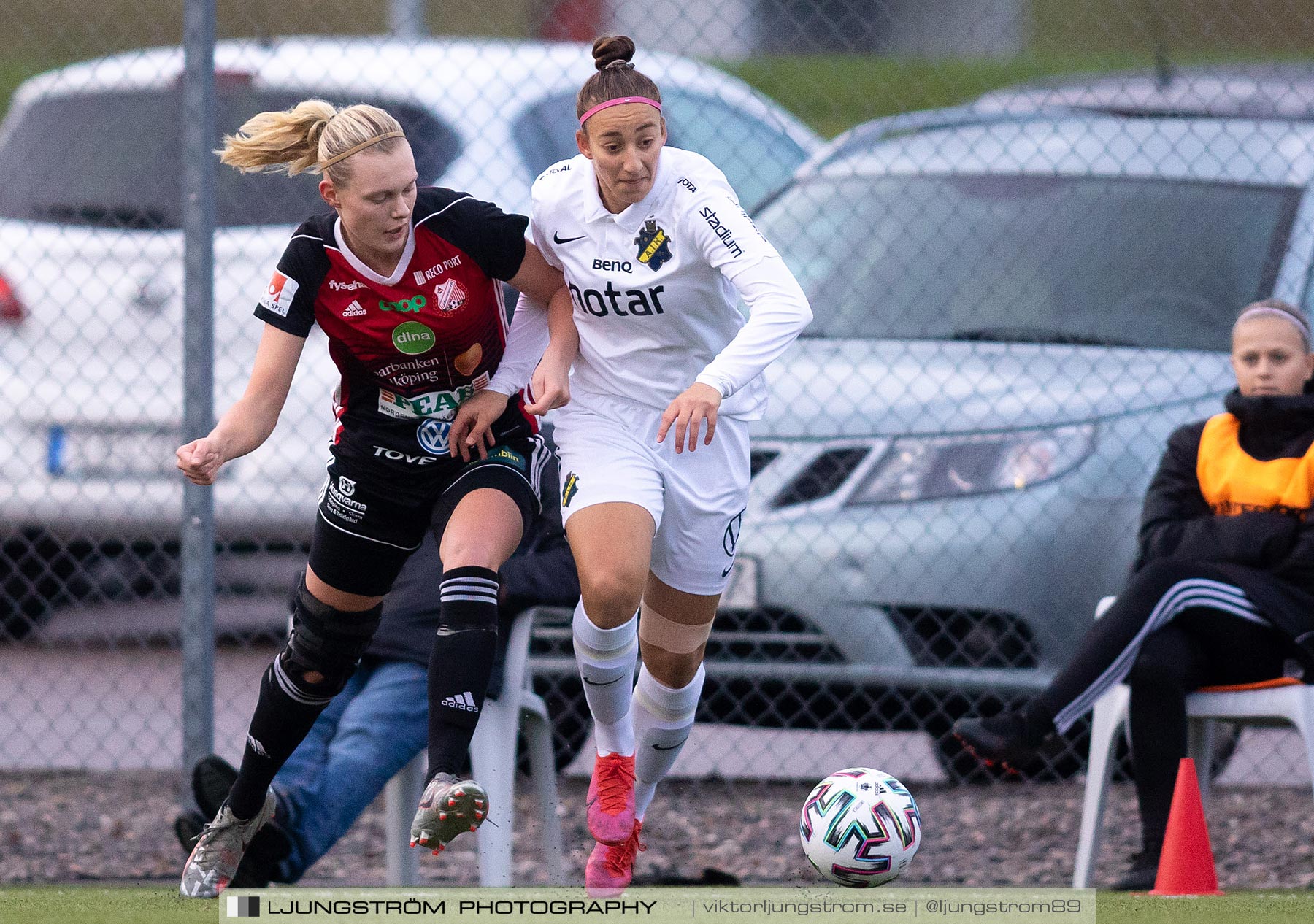 Lidköpings FK-AIK 0-2,dam,Dinaplanen,Lidköping,Sverige,Fotboll,,2020,245733