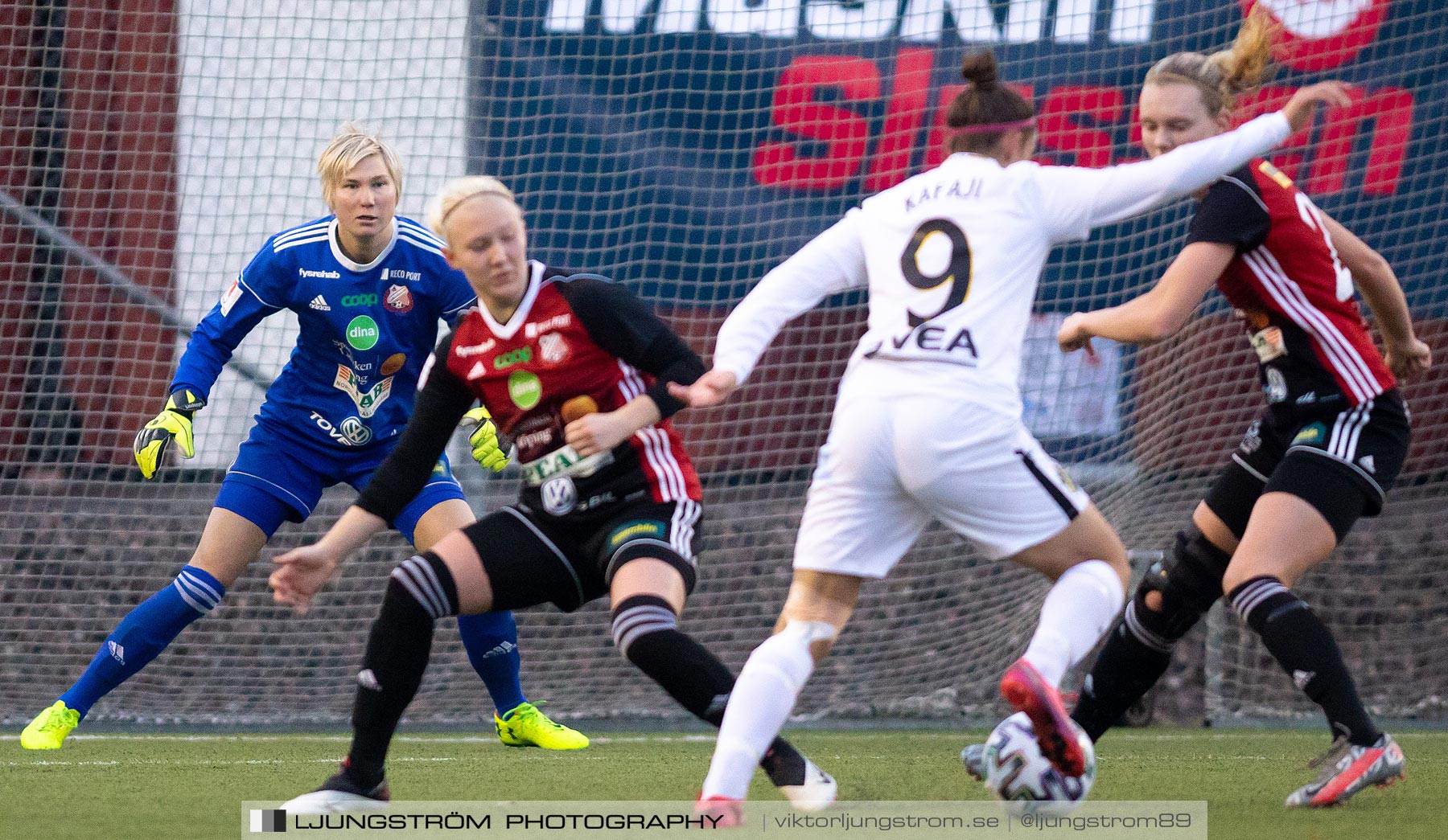 Lidköpings FK-AIK 0-2,dam,Dinaplanen,Lidköping,Sverige,Fotboll,,2020,245790