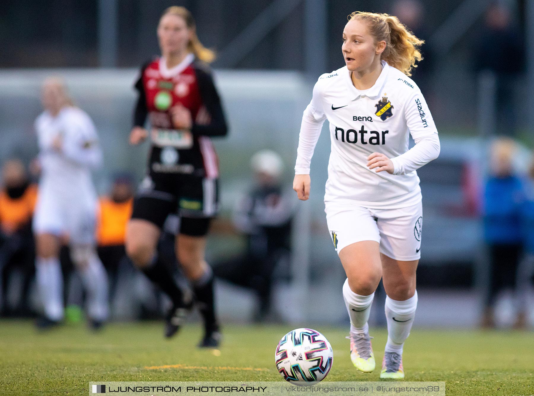 Lidköpings FK-AIK 0-2,dam,Dinaplanen,Lidköping,Sverige,Fotboll,,2020,245793