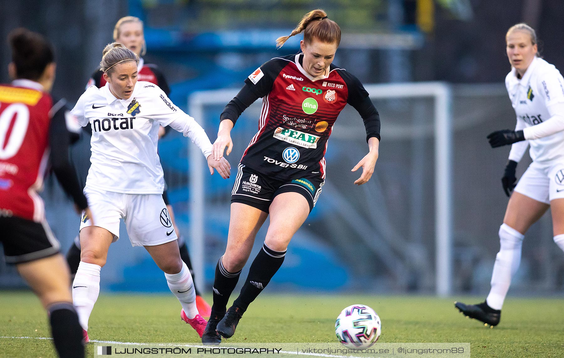 Lidköpings FK-AIK 0-2,dam,Dinaplanen,Lidköping,Sverige,Fotboll,,2020,245801