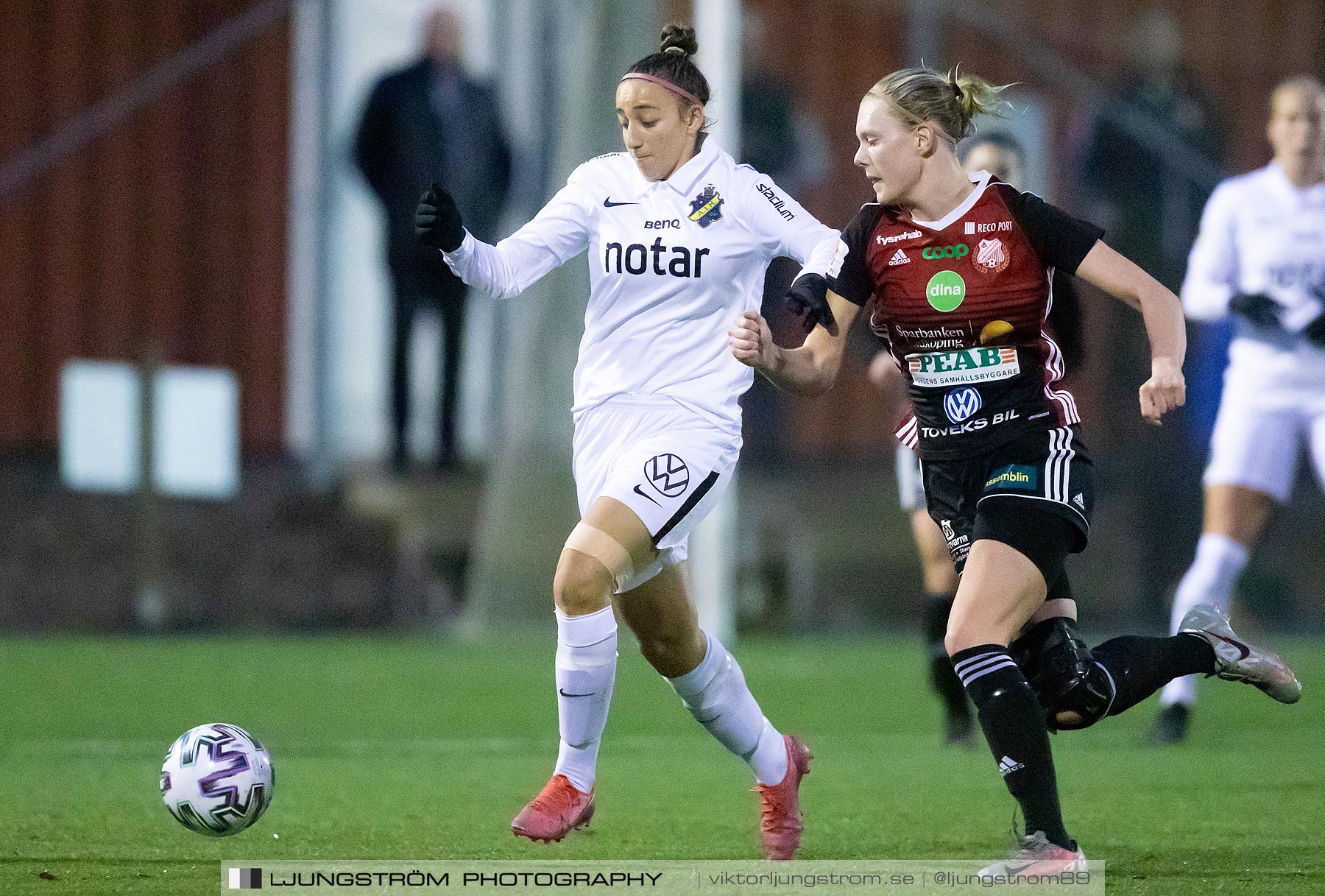 Lidköpings FK-AIK 0-2,dam,Dinaplanen,Lidköping,Sverige,Fotboll,,2020,245836