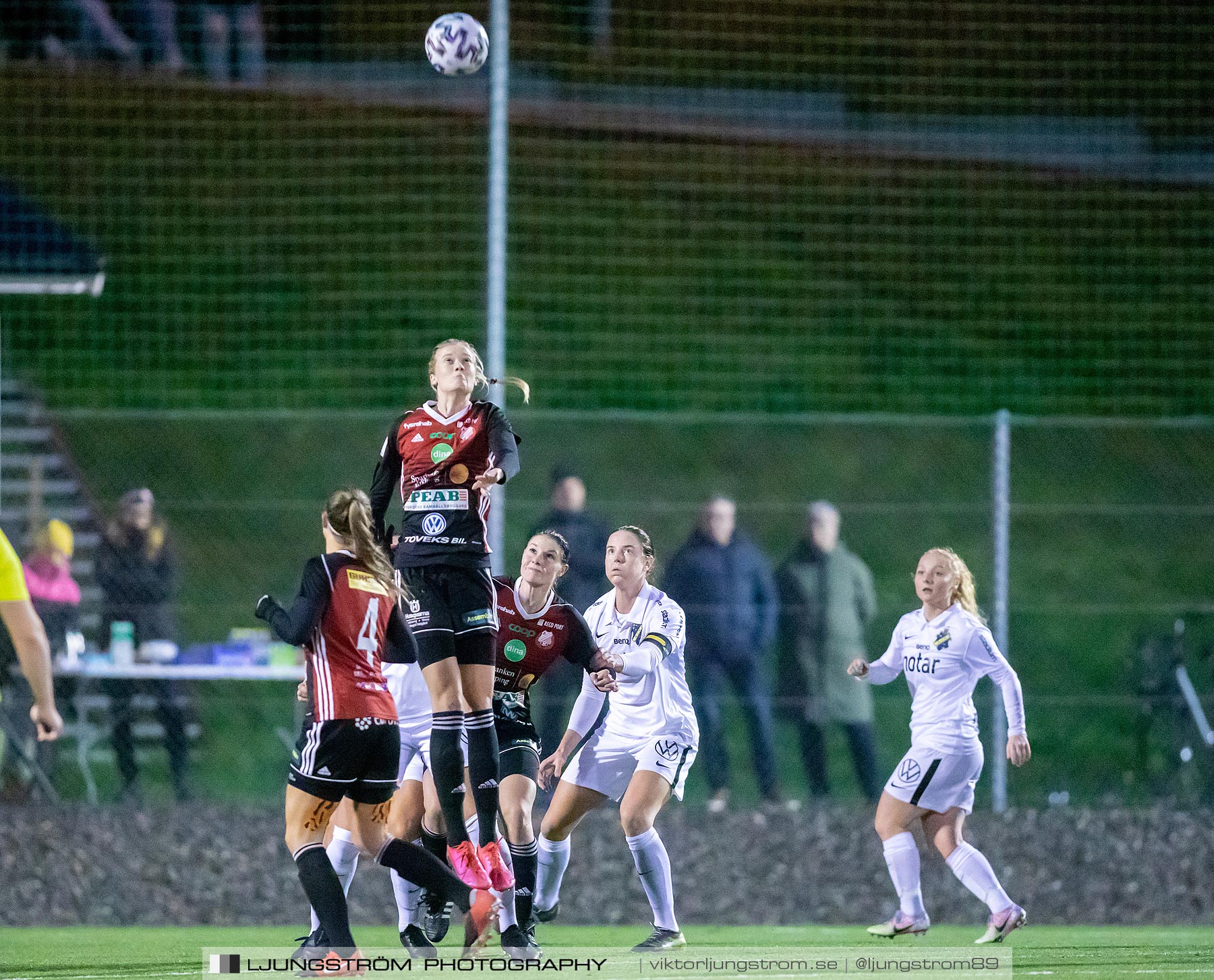 Lidköpings FK-AIK 0-2,dam,Dinaplanen,Lidköping,Sverige,Fotboll,,2020,245853