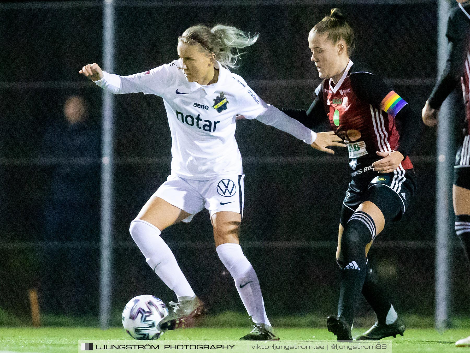 Lidköpings FK-AIK 0-2,dam,Dinaplanen,Lidköping,Sverige,Fotboll,,2020,245873