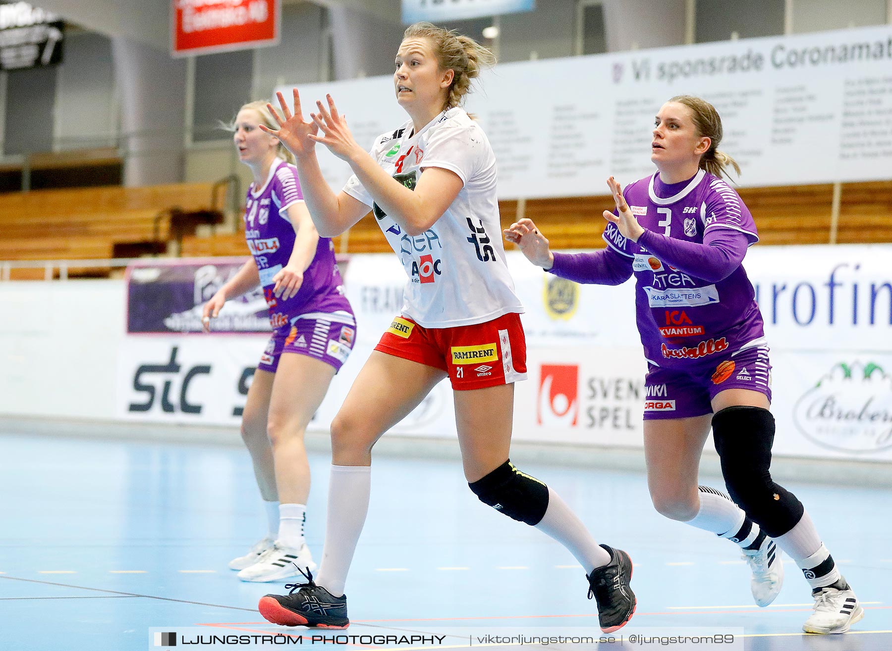 Skara HF-Skövde HF 24-26,dam,Skara Idrottshall,Skara,Sverige,Handboll,,2021,248746