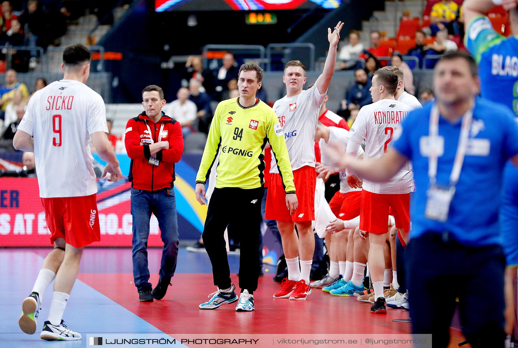 EM 2020 Slovenien-Polen 26-23,herr,Scandinavium,Göteborg,Sverige,Handboll,,2020,250067