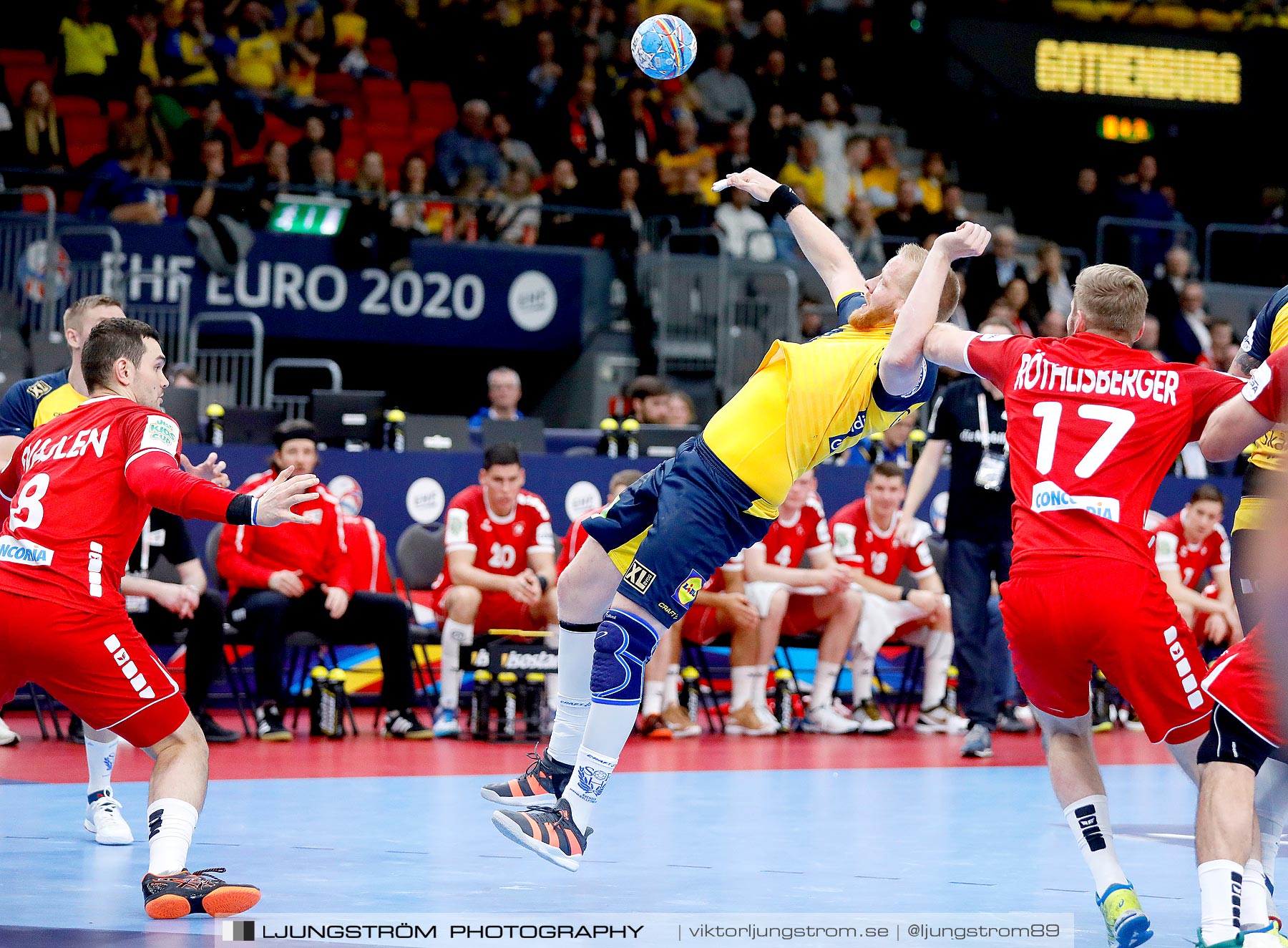 EM 2020 Sverige-Schweiz 34-21,herr,Scandinavium,Göteborg,Sverige,Handboll,,2020,250495