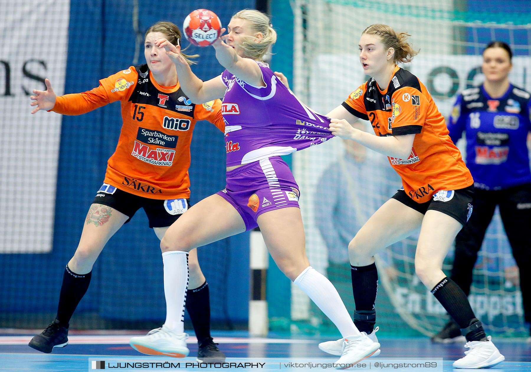 Skara HF-Kristianstad HK 27-22,dam,Skara Idrottshall,Skara,Sverige,Handboll,,2021,250969