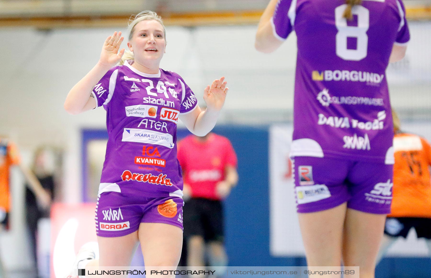 Skara HF-Kristianstad HK 27-22,dam,Skara Idrottshall,Skara,Sverige,Handboll,,2021,250979