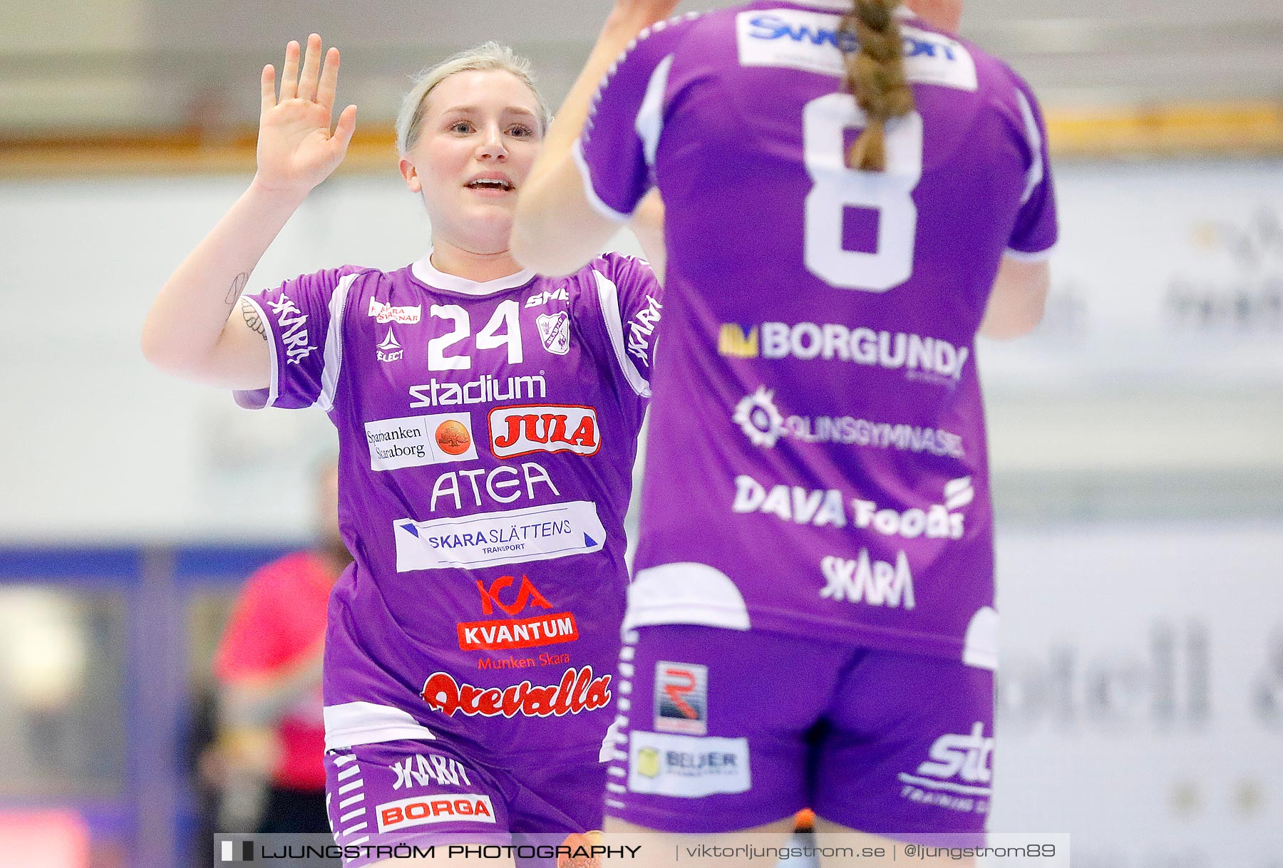 Skara HF-Kristianstad HK 27-22,dam,Skara Idrottshall,Skara,Sverige,Handboll,,2021,250980