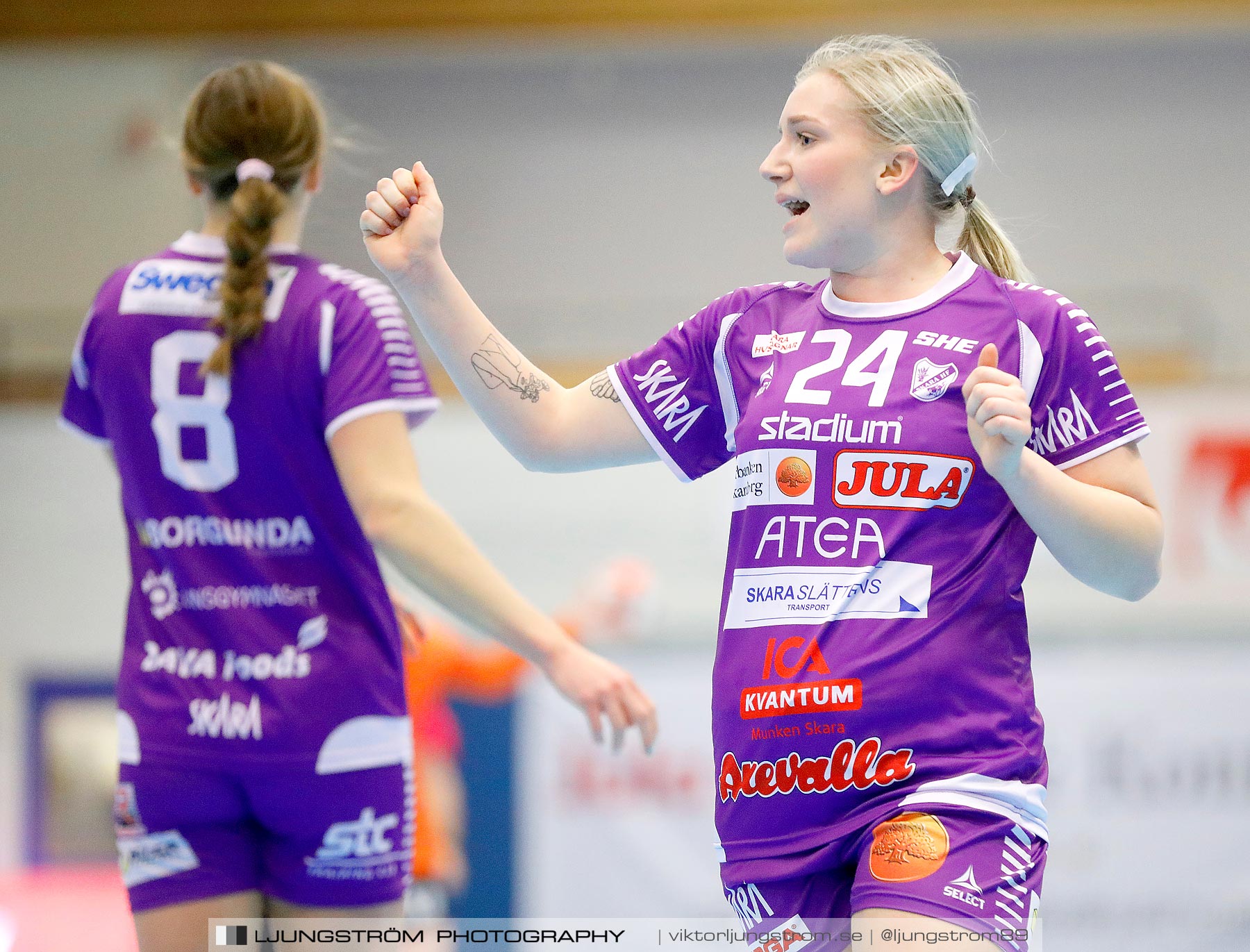 Skara HF-Kristianstad HK 27-22,dam,Skara Idrottshall,Skara,Sverige,Handboll,,2021,250981