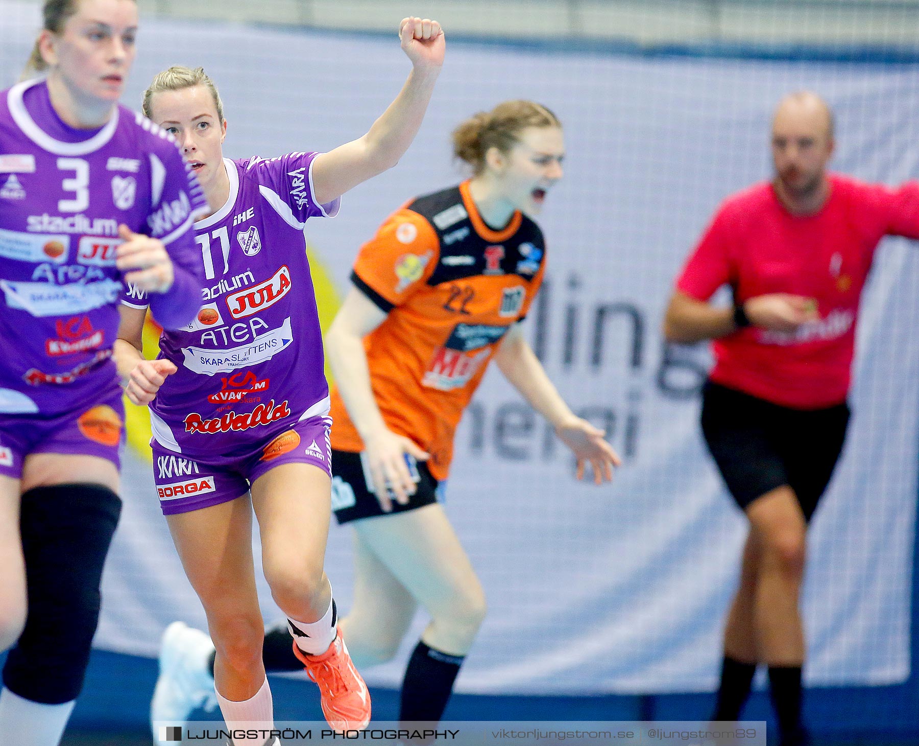 Skara HF-Kristianstad HK 27-22,dam,Skara Idrottshall,Skara,Sverige,Handboll,,2021,250994