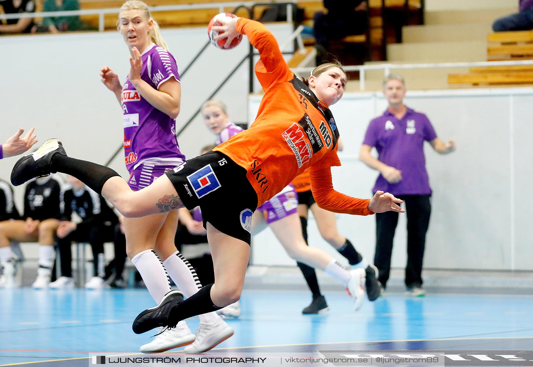 Skara HF-Kristianstad HK 27-22,dam,Skara Idrottshall,Skara,Sverige,Handboll,,2021,251027