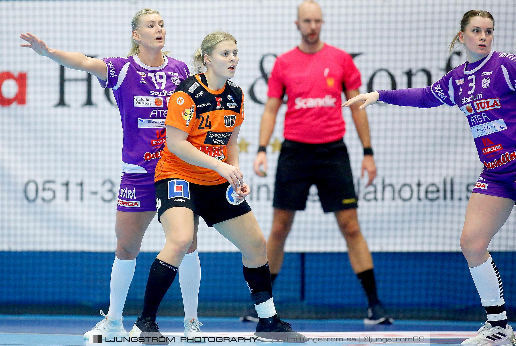 Skara HF-Kristianstad HK 27-22,dam,Skara Idrottshall,Skara,Sverige,Handboll,,2021,251139