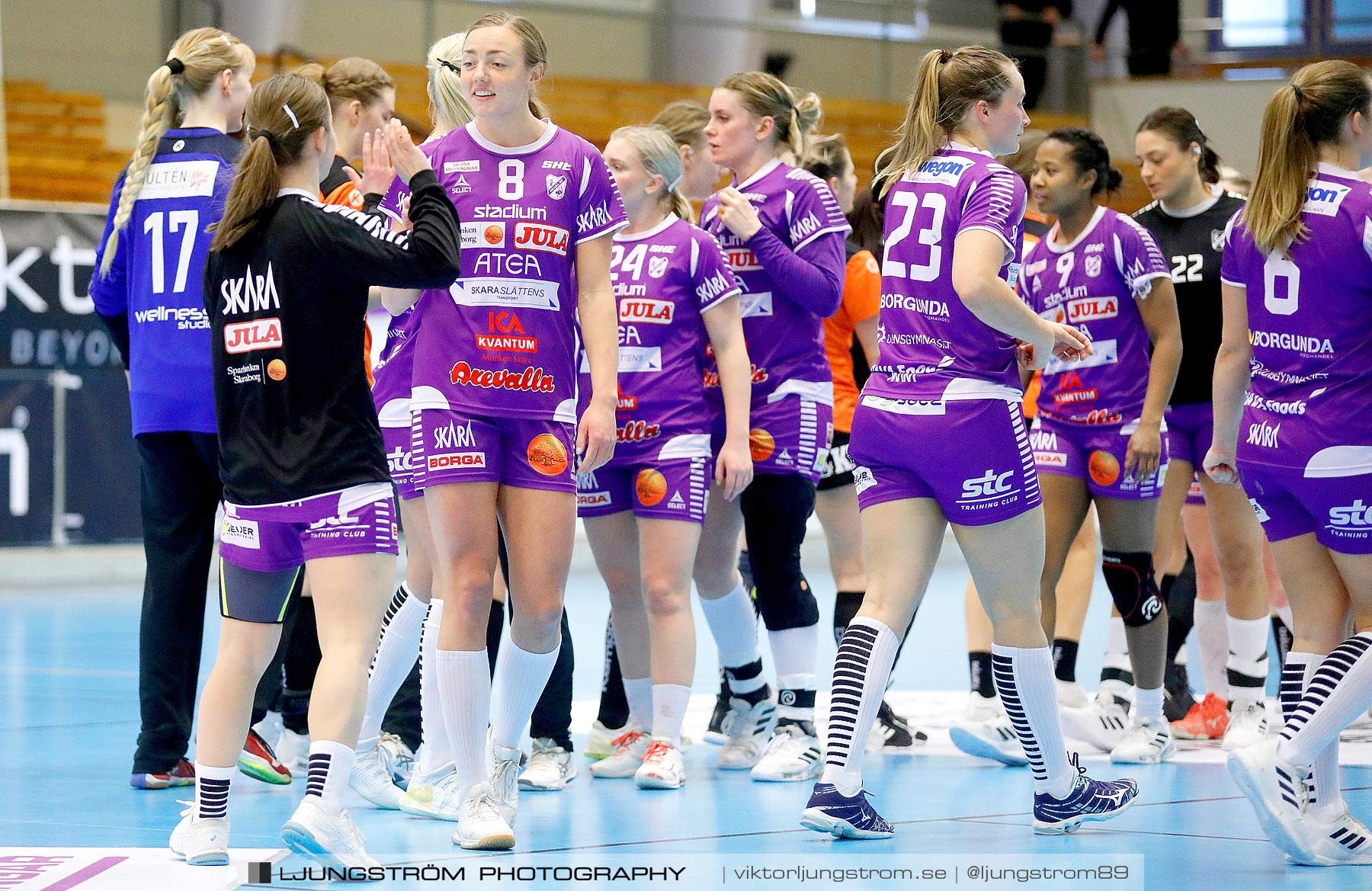 Skara HF-Kristianstad HK 27-22,dam,Skara Idrottshall,Skara,Sverige,Handboll,,2021,251169