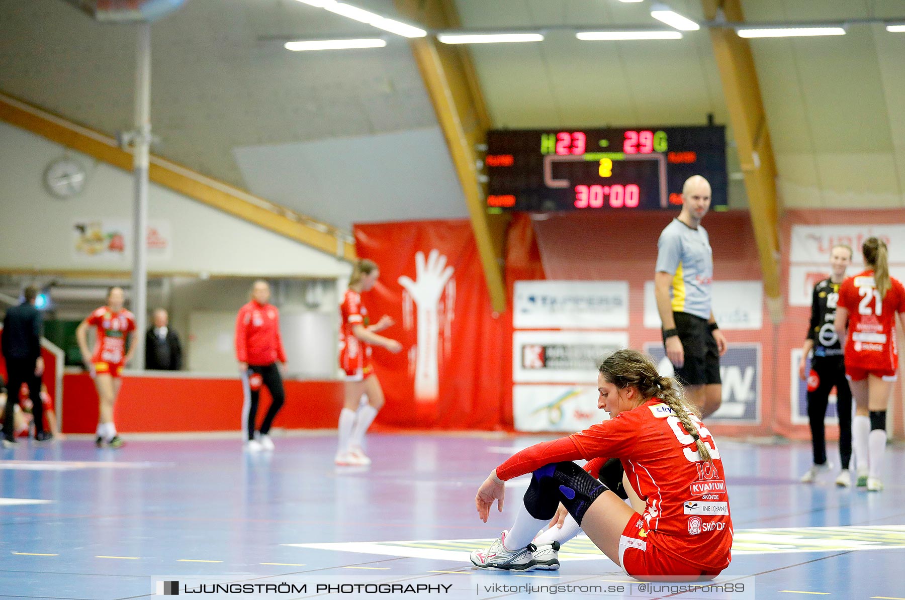 Skövde HF-Skuru IK 23-29,dam,Skövde Idrottshall,Skövde,Sverige,Handboll,,2021,251417