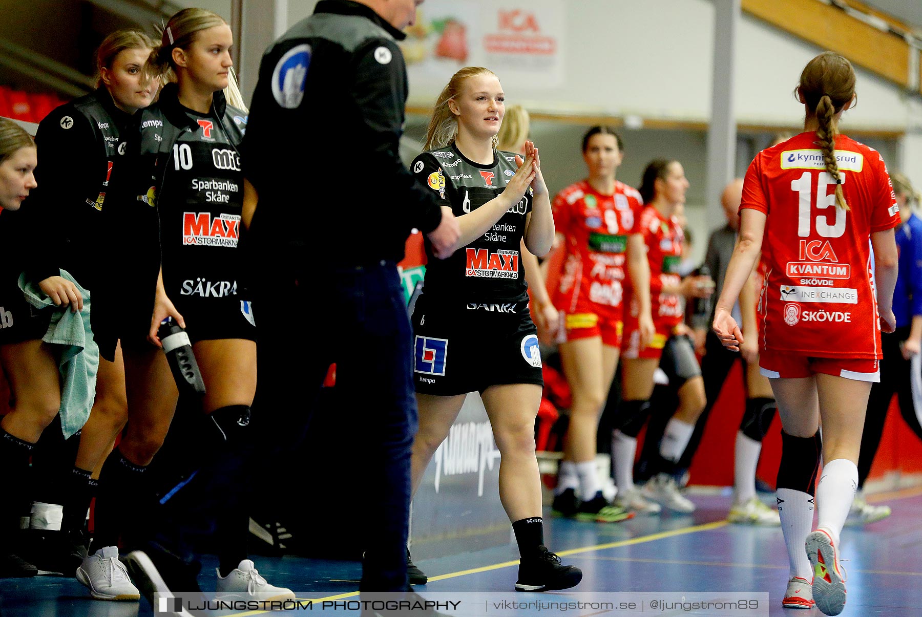 Skövde HF-Kristianstad HK 21-24,dam,Skövde Idrottshall,Skövde,Sverige,Handboll,,2021,251878