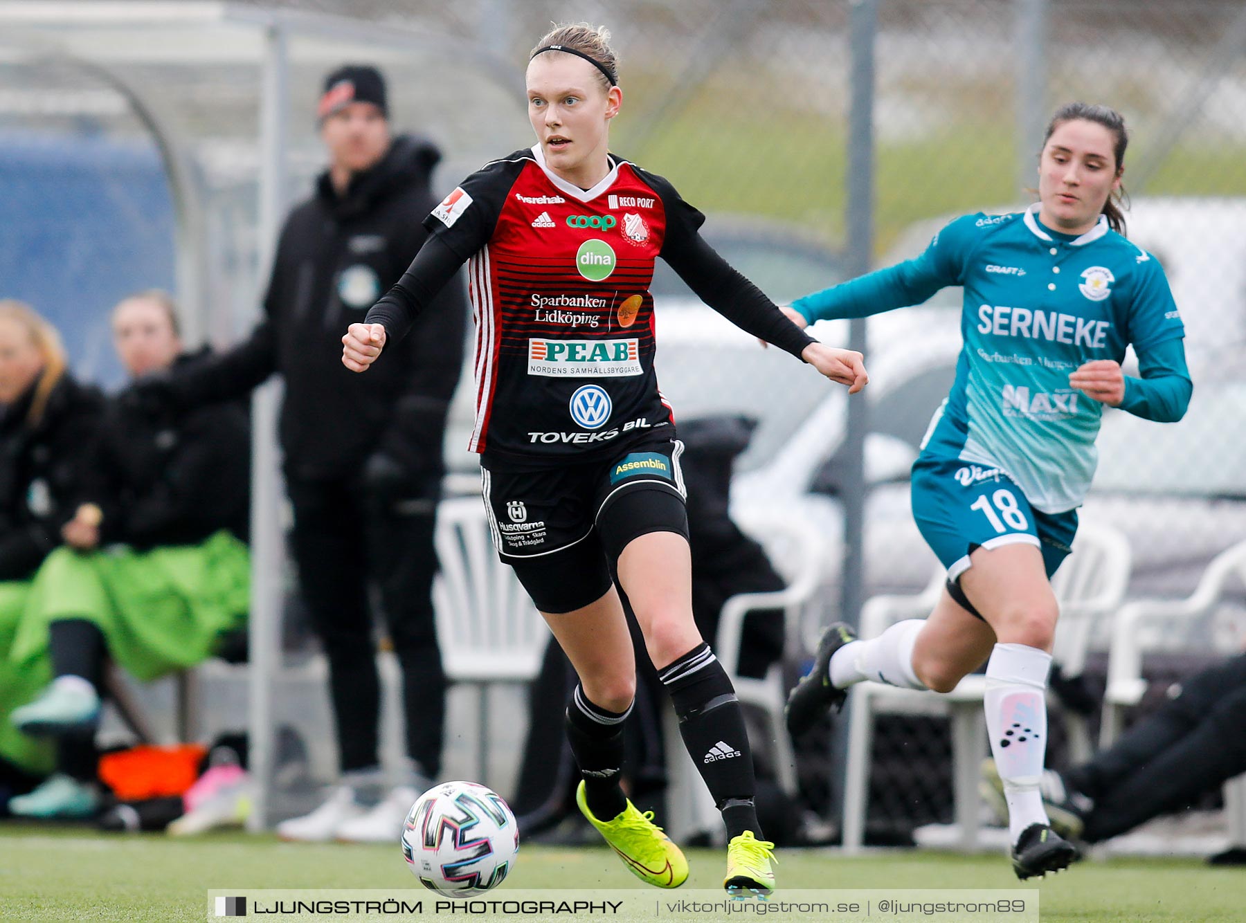 Träningsmatch Lidköpings FK-Alingsås FC United 0-1,dam,Dinaplanen,Lidköping,Sverige,Fotboll,,2021,252660