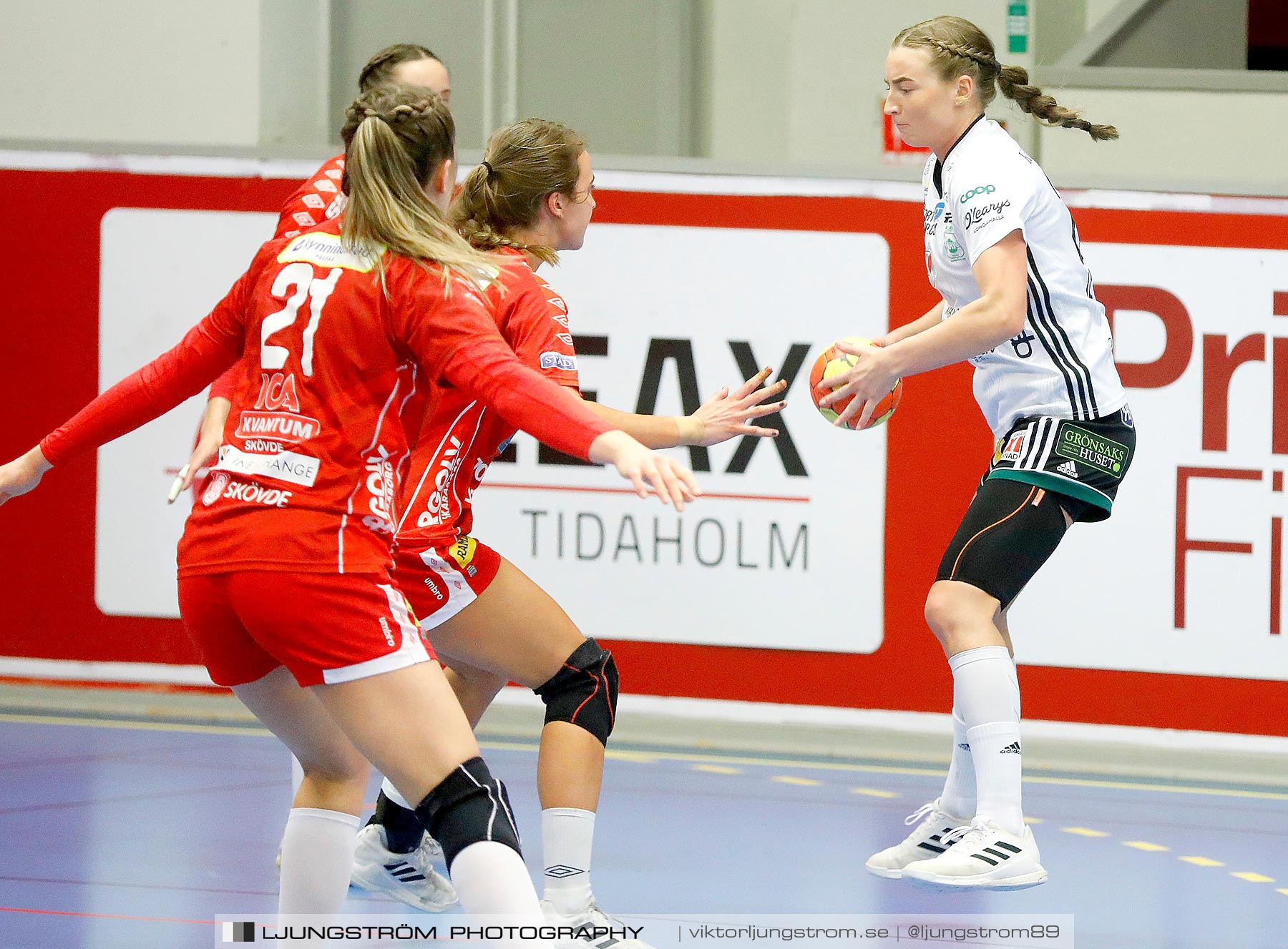 Skövde HF-Kungälvs HK 24-24,dam,Skövde Idrottshall,Skövde,Sverige,Handboll,,2021,253840