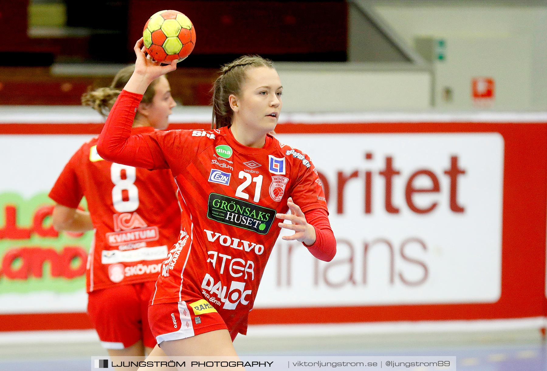 Skövde HF-Kungälvs HK 24-24,dam,Skövde Idrottshall,Skövde,Sverige,Handboll,,2021,253858