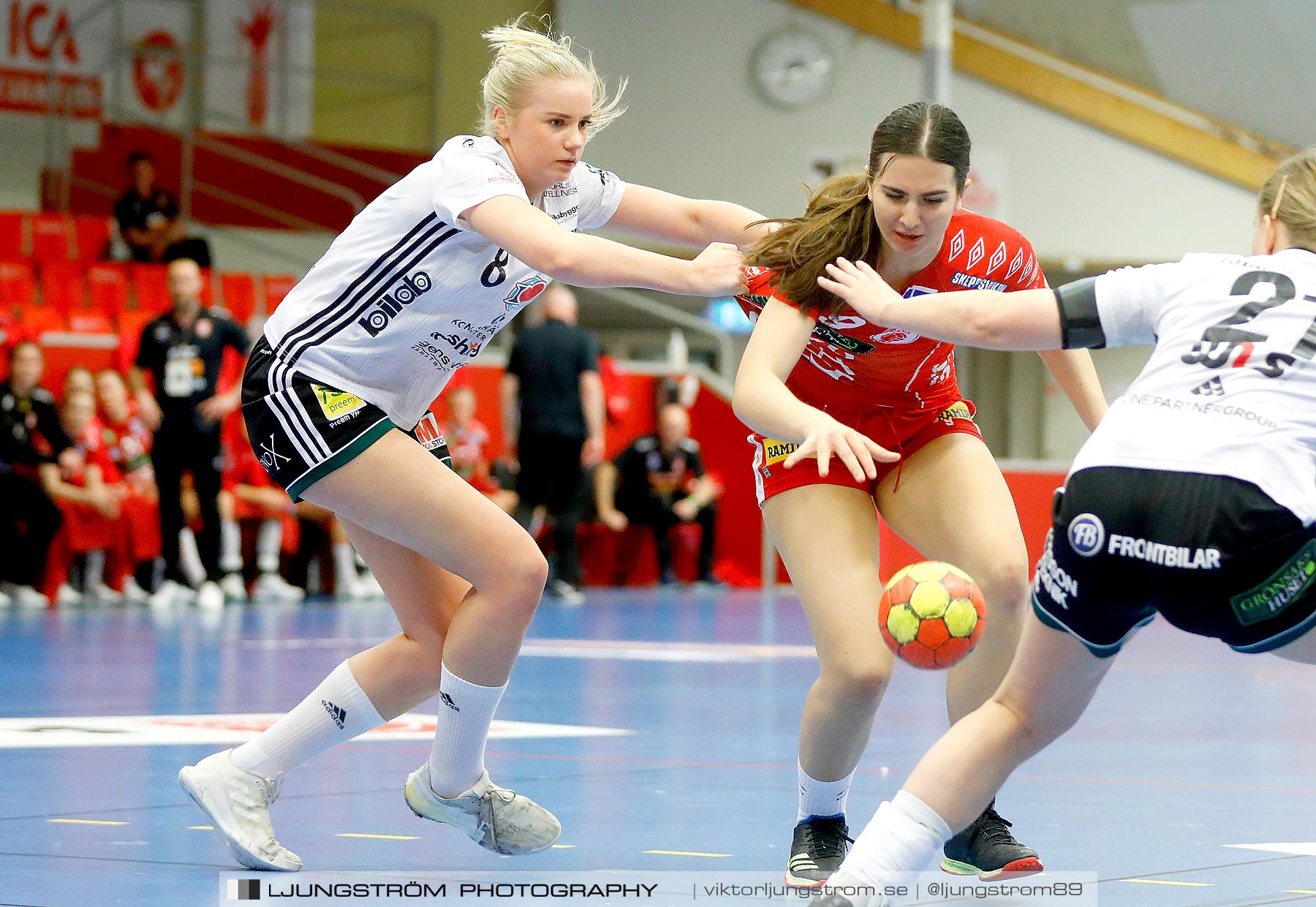 Skövde HF-Kungälvs HK 24-24,dam,Skövde Idrottshall,Skövde,Sverige,Handboll,,2021,253887