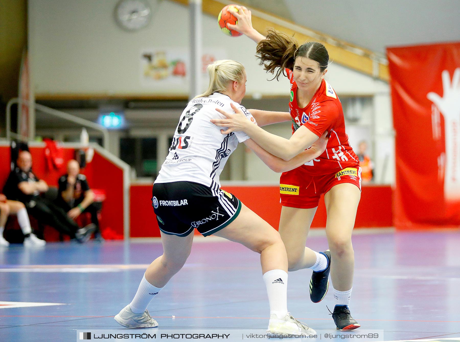 Skövde HF-Kungälvs HK 24-24,dam,Skövde Idrottshall,Skövde,Sverige,Handboll,,2021,253896