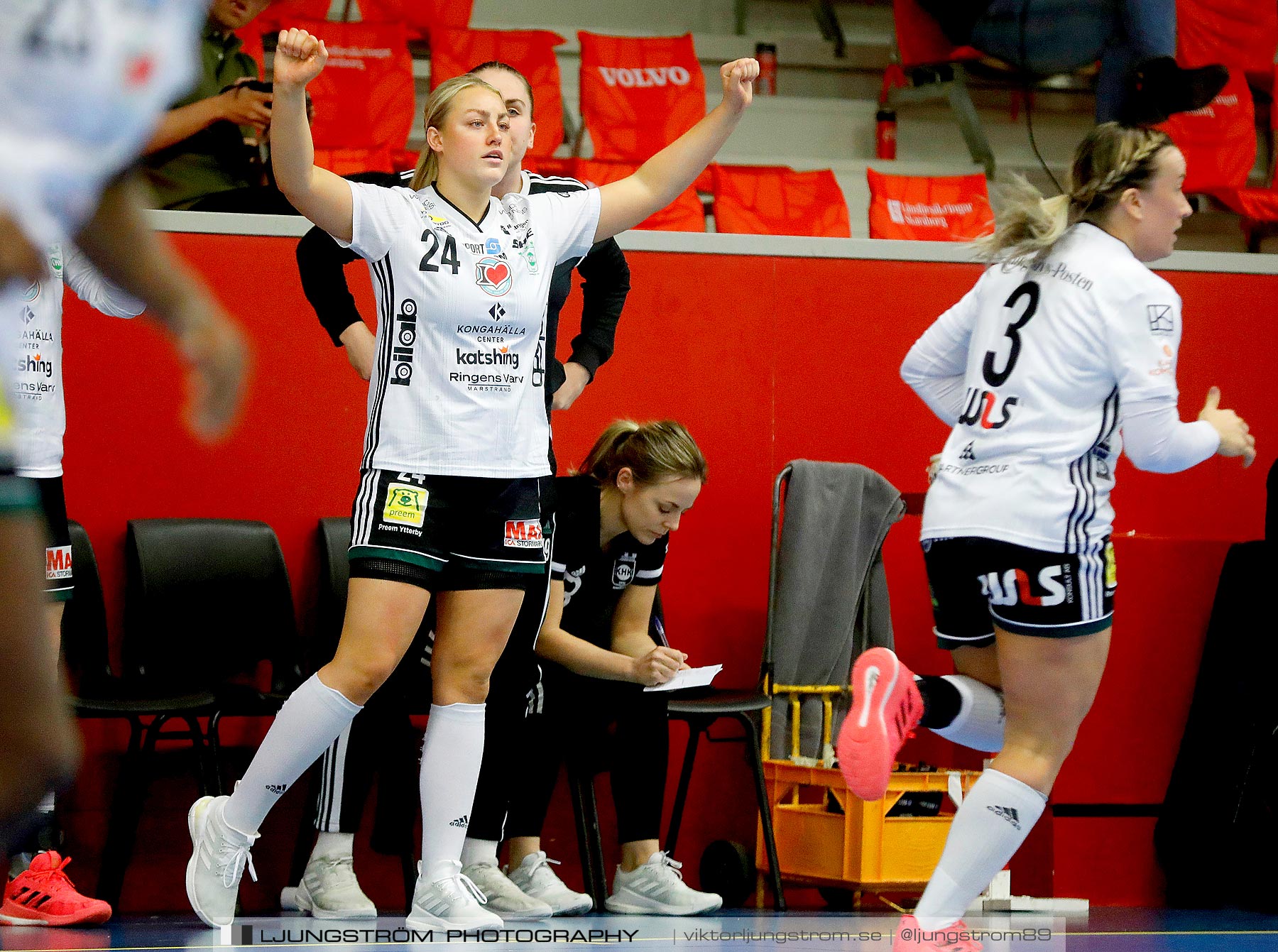 Skövde HF-Kungälvs HK 24-24,dam,Skövde Idrottshall,Skövde,Sverige,Handboll,,2021,253911