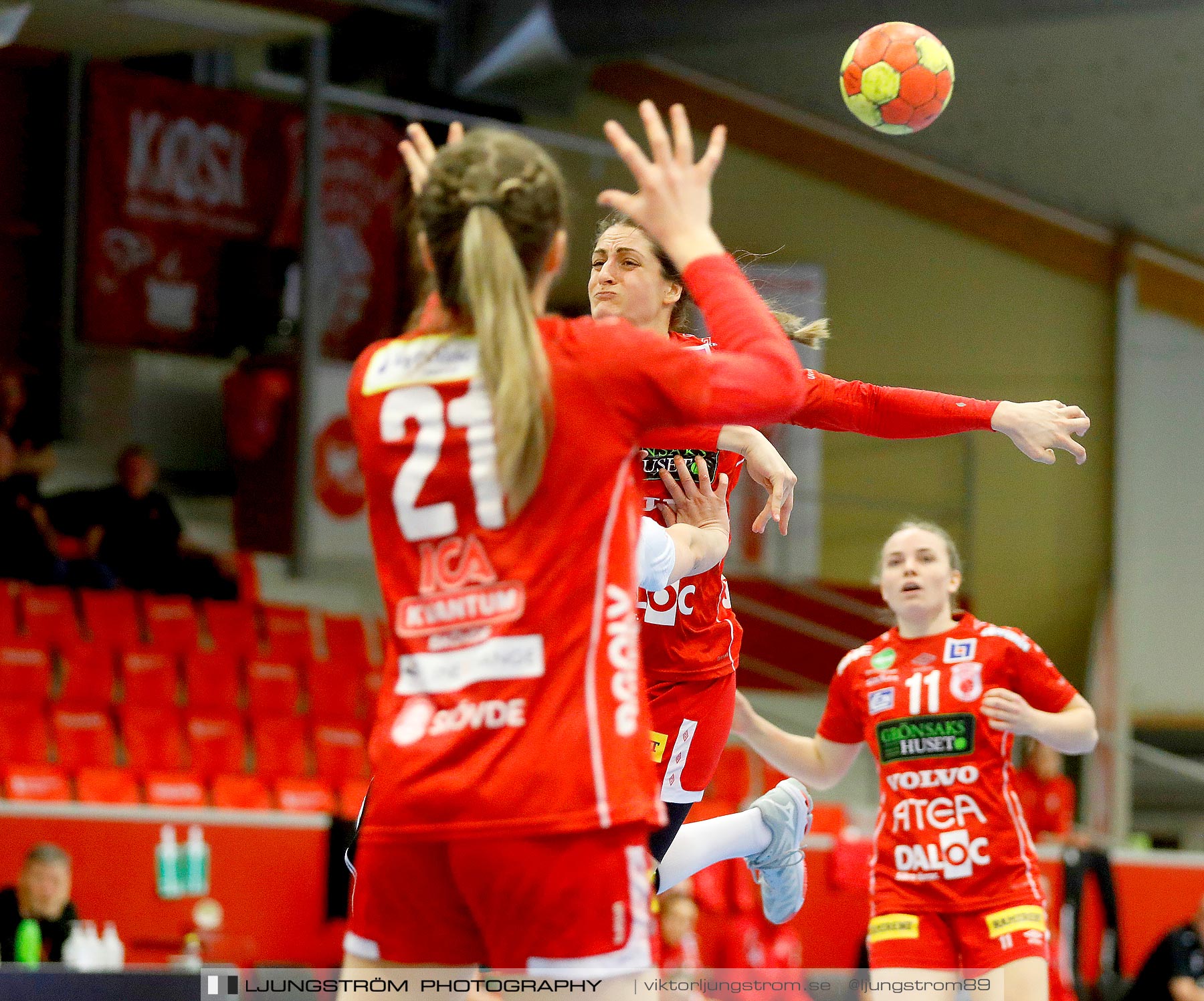 Skövde HF-Kungälvs HK 24-24,dam,Skövde Idrottshall,Skövde,Sverige,Handboll,,2021,253921