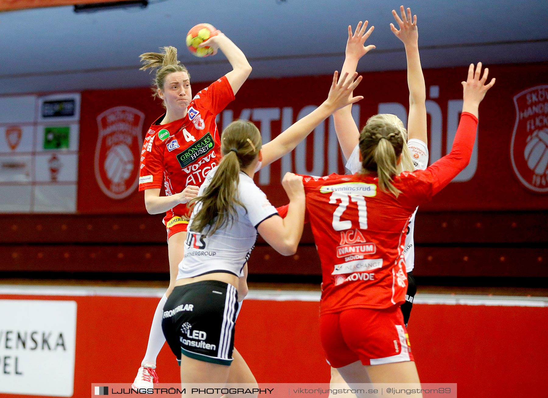 Skövde HF-Kungälvs HK 24-24,dam,Skövde Idrottshall,Skövde,Sverige,Handboll,,2021,253956