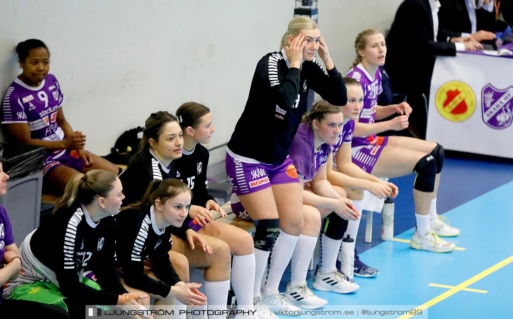 Skara HF-Kristianstad HK 1/4-final 1 33-31,dam,Skara Idrottshall,Skara,Sverige,Handboll,,2021,254660