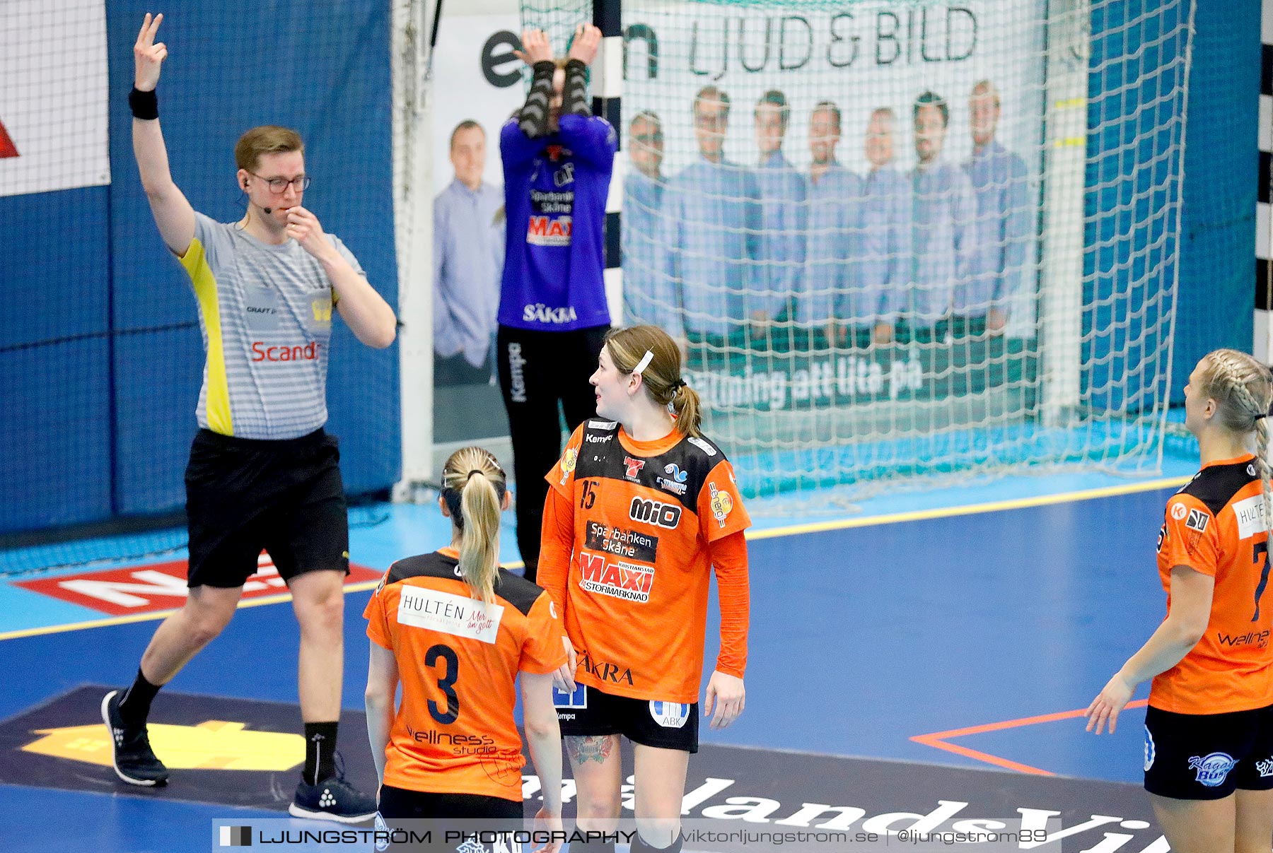 Skara HF-Kristianstad HK 1/4-final 1 33-31,dam,Skara Idrottshall,Skara,Sverige,Handboll,,2021,254681