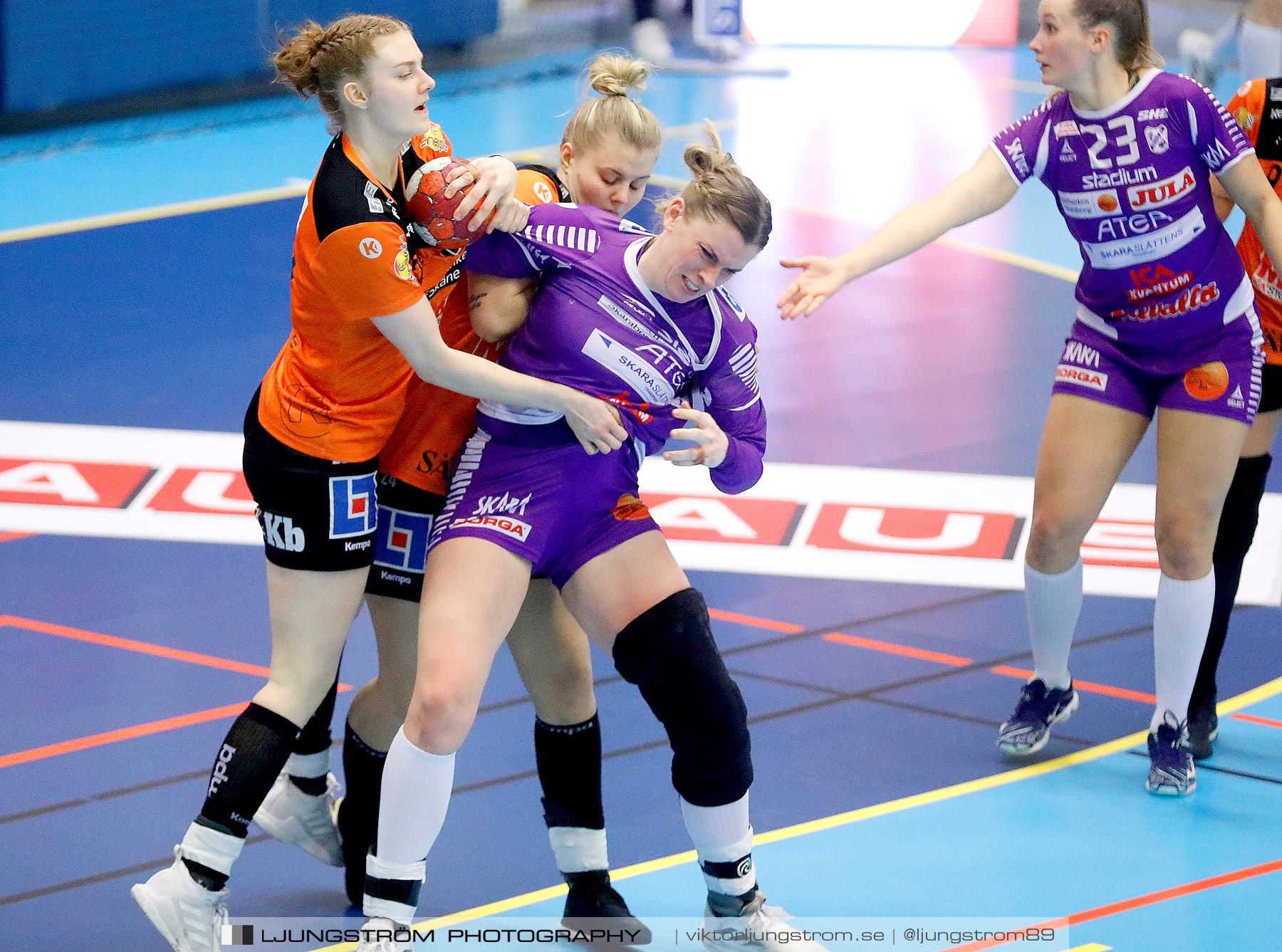 Skara HF-Kristianstad HK 1/4-final 1 33-31,dam,Skara Idrottshall,Skara,Sverige,Handboll,,2021,254689