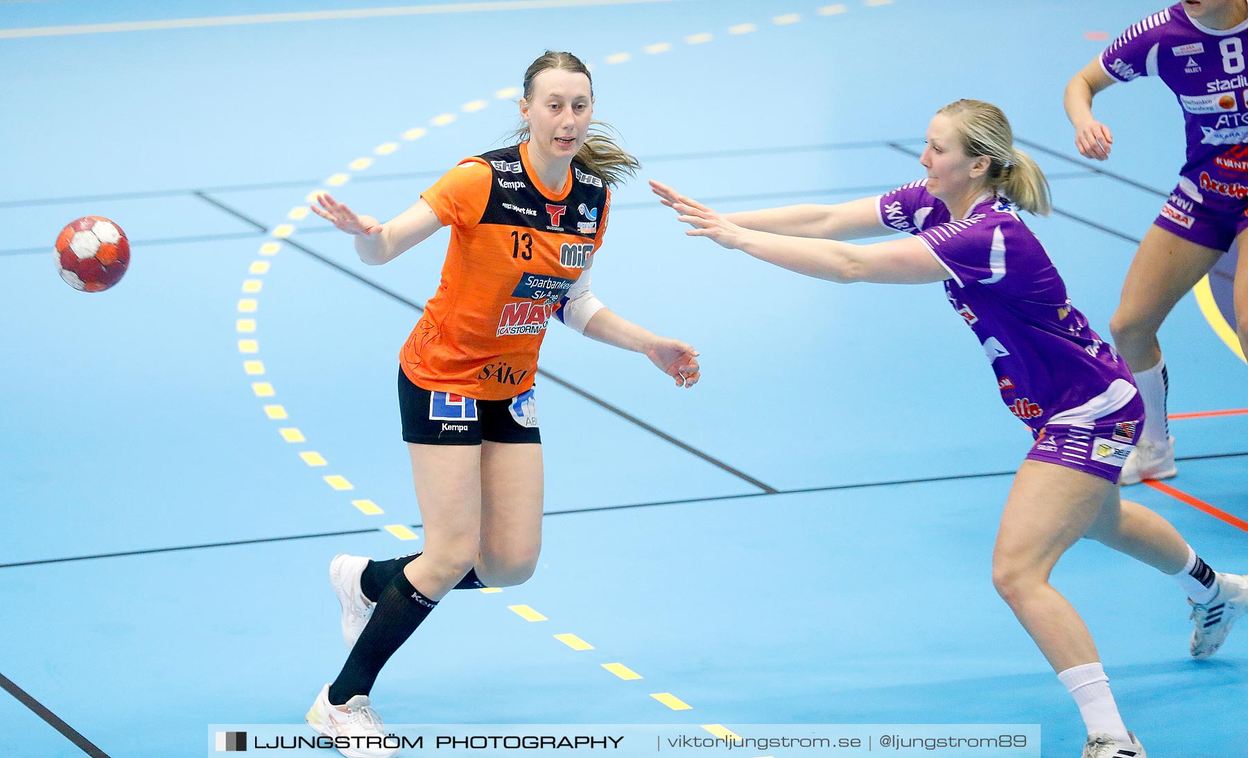 Skara HF-Kristianstad HK 1/4-final 1 33-31,dam,Skara Idrottshall,Skara,Sverige,Handboll,,2021,254705