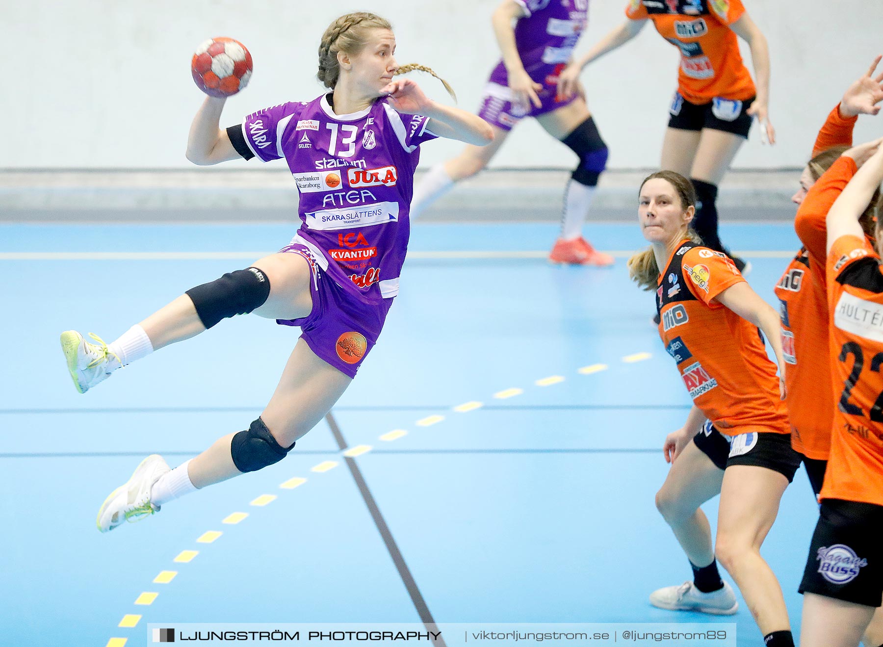 Skara HF-Kristianstad HK 1/4-final 1 33-31,dam,Skara Idrottshall,Skara,Sverige,Handboll,,2021,254709