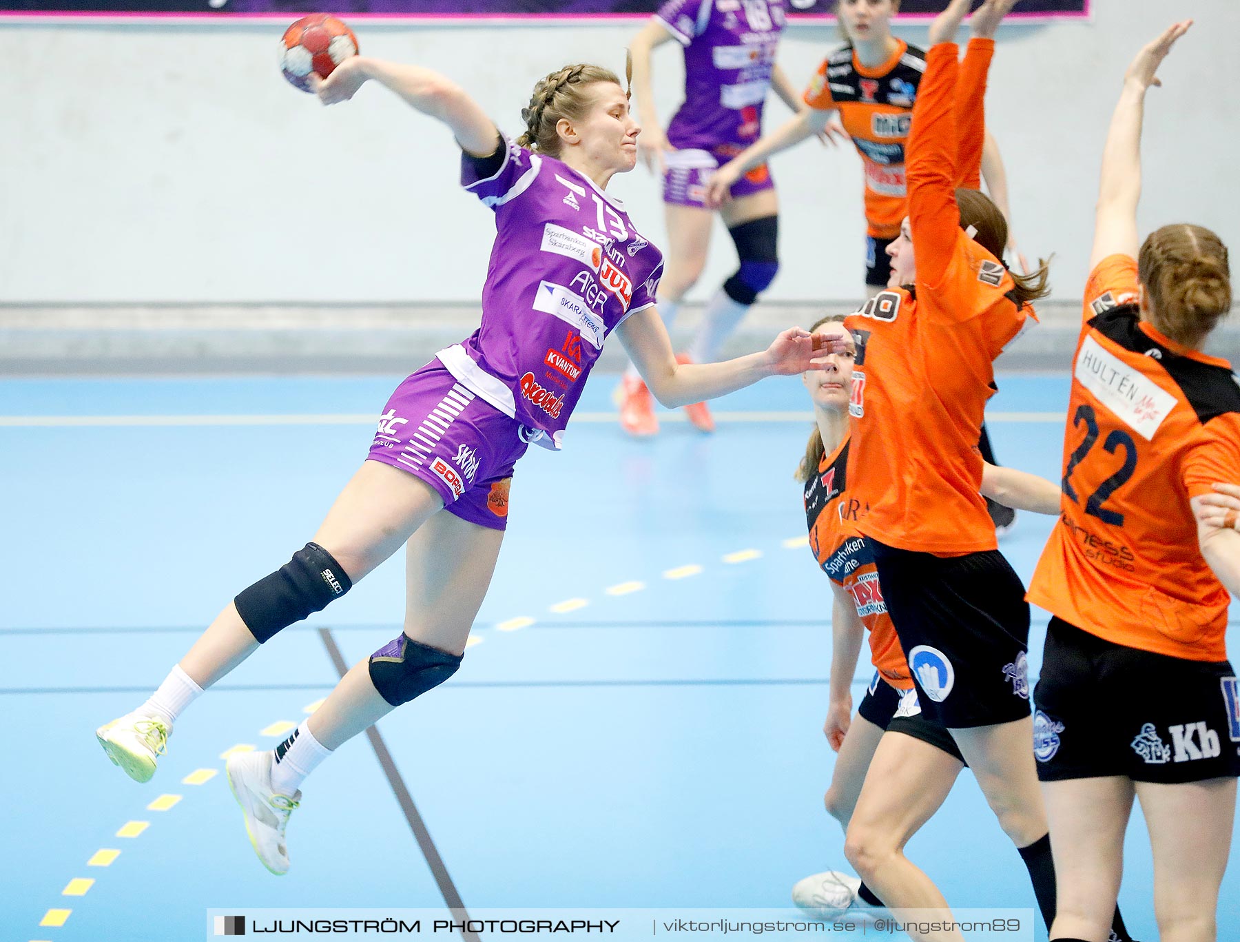 Skara HF-Kristianstad HK 1/4-final 1 33-31,dam,Skara Idrottshall,Skara,Sverige,Handboll,,2021,254710