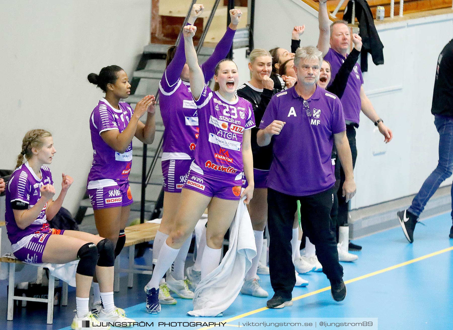 Skara HF-Kristianstad HK 1/4-final 1 33-31,dam,Skara Idrottshall,Skara,Sverige,Handboll,,2021,254732