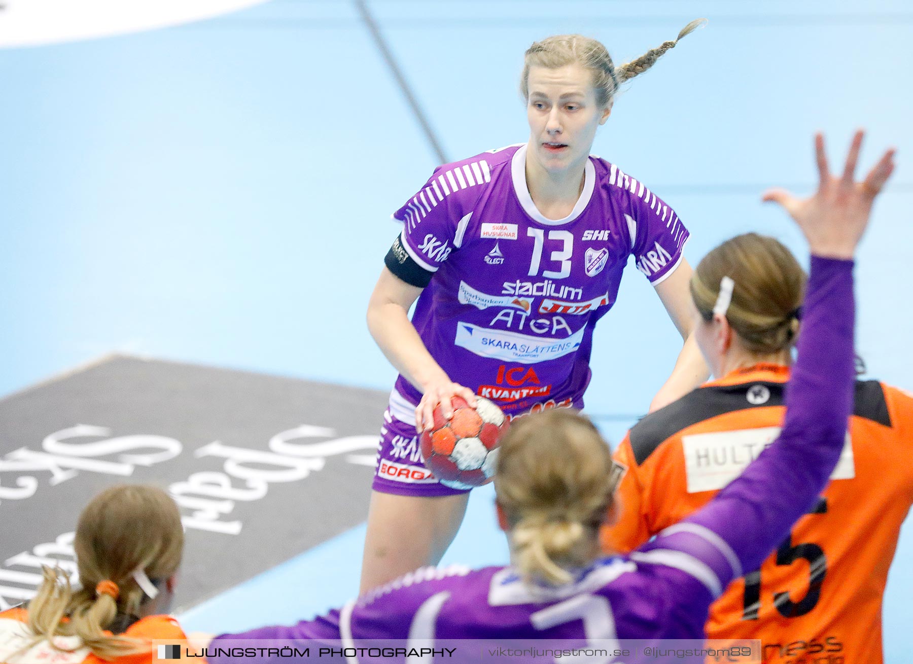 Skara HF-Kristianstad HK 1/4-final 1 33-31,dam,Skara Idrottshall,Skara,Sverige,Handboll,,2021,254737