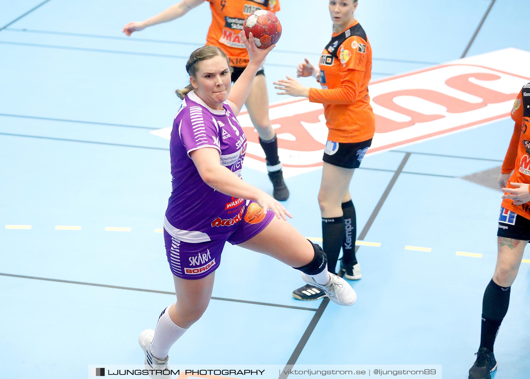 Skara HF-Kristianstad HK 1/4-final 1 33-31,dam,Skara Idrottshall,Skara,Sverige,Handboll,,2021,254741