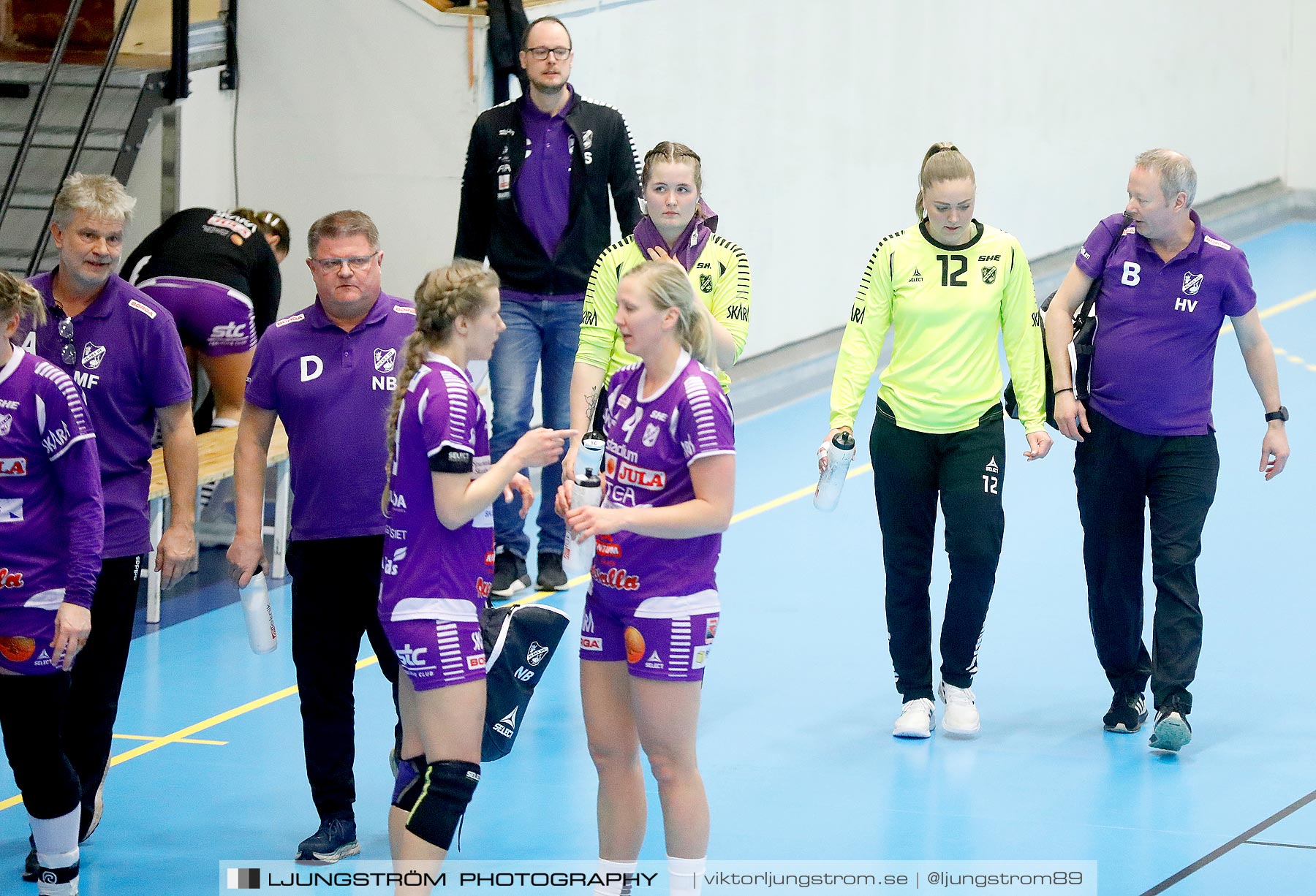 Skara HF-Kristianstad HK 1/4-final 1 33-31,dam,Skara Idrottshall,Skara,Sverige,Handboll,,2021,254745