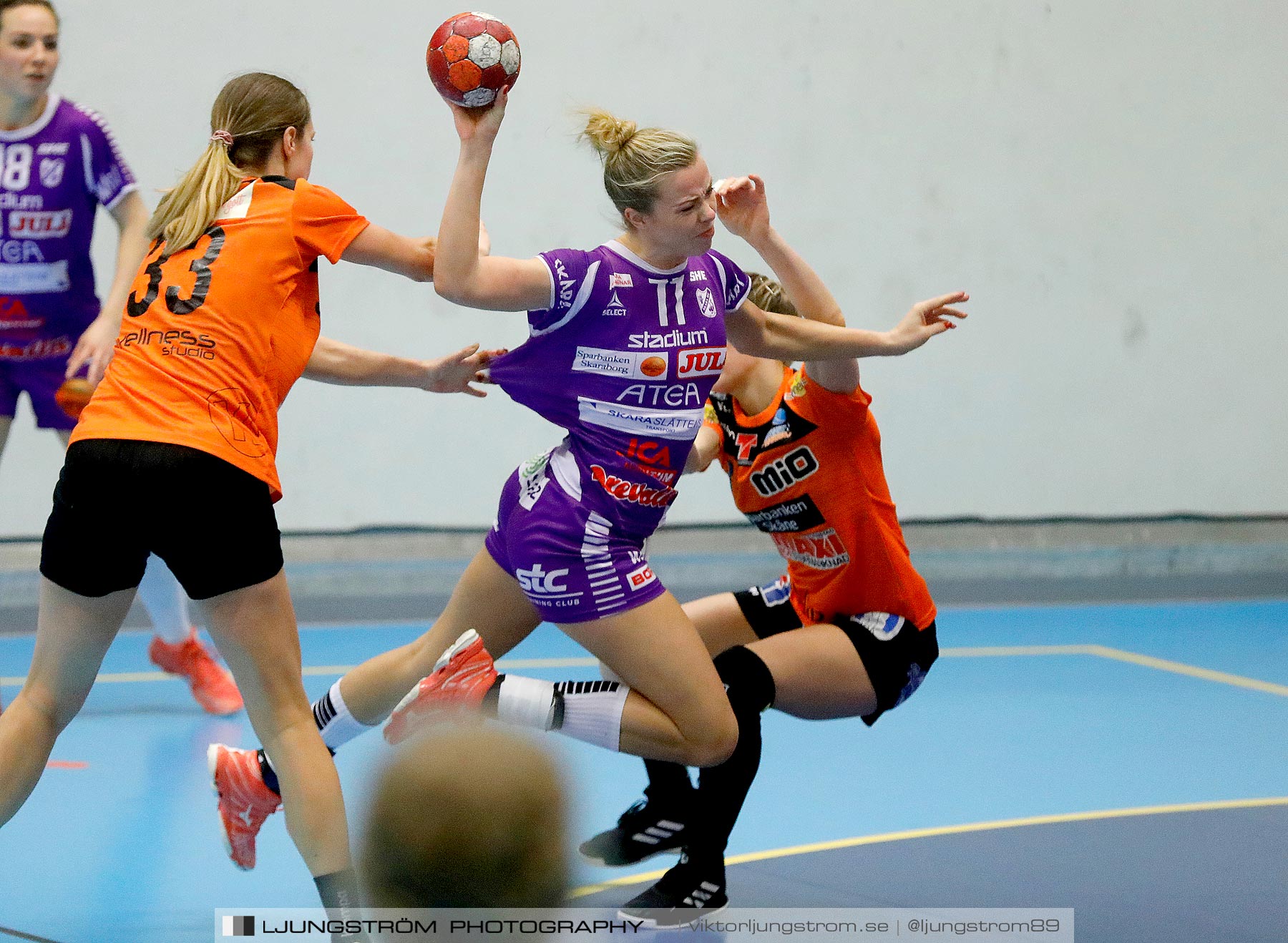 Skara HF-Kristianstad HK 1/4-final 1 33-31,dam,Skara Idrottshall,Skara,Sverige,Handboll,,2021,254759