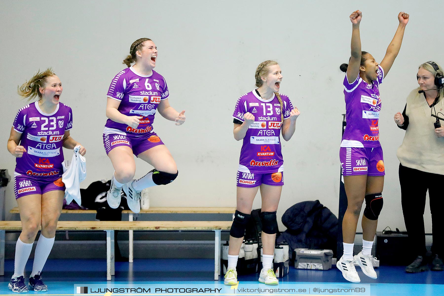 Skara HF-Kristianstad HK 1/4-final 1 33-31,dam,Skara Idrottshall,Skara,Sverige,Handboll,,2021,254778